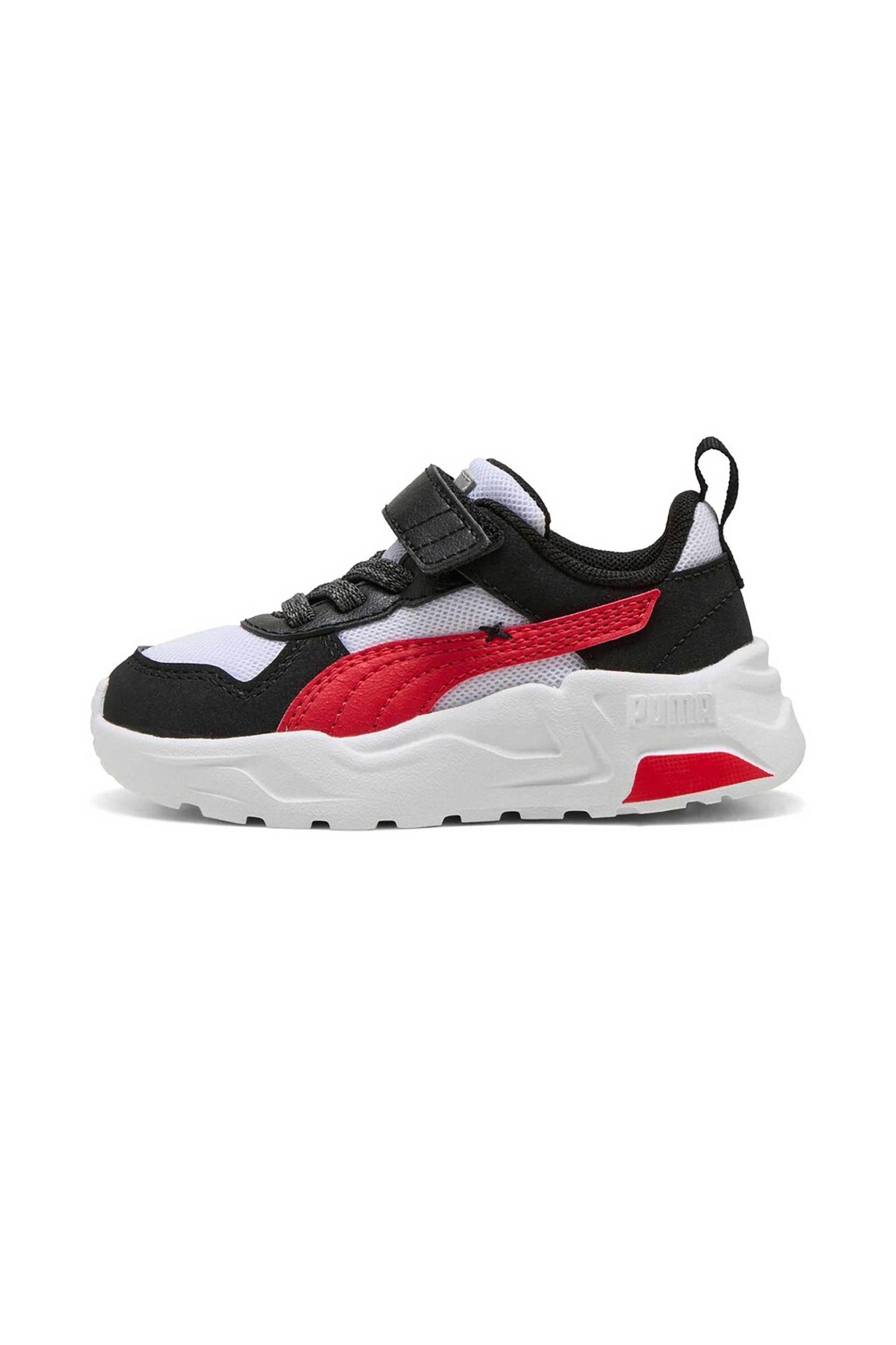 Puma βρεφικά sneakers "Trinity 2 Mid 90s" (19-27) - 406076 Ασπρόμαυρο