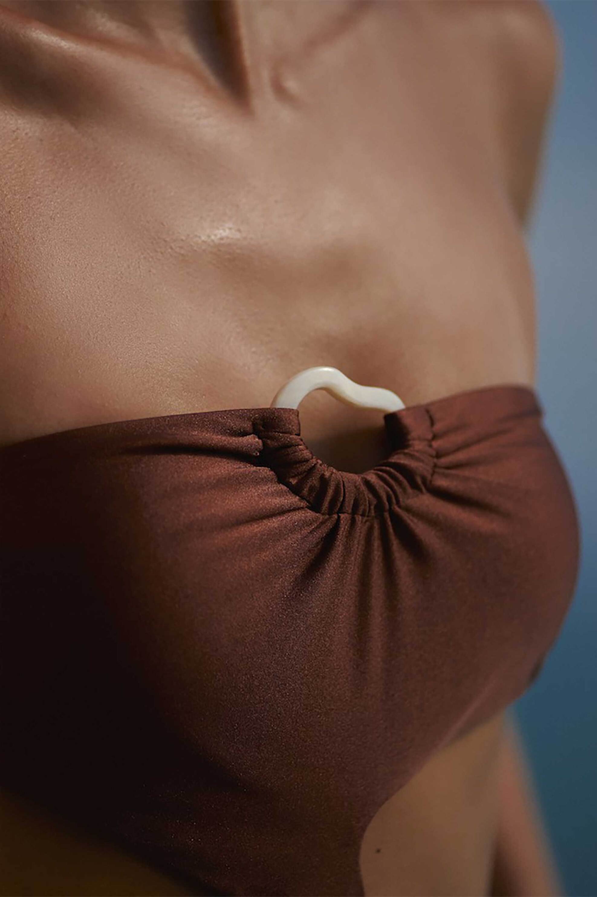 BAOBAB Baobab γυναικείο maxi φόρεμα με cut out λεπτομέρειες "Tali" - TALI DRESS-200 Καφέ - 3