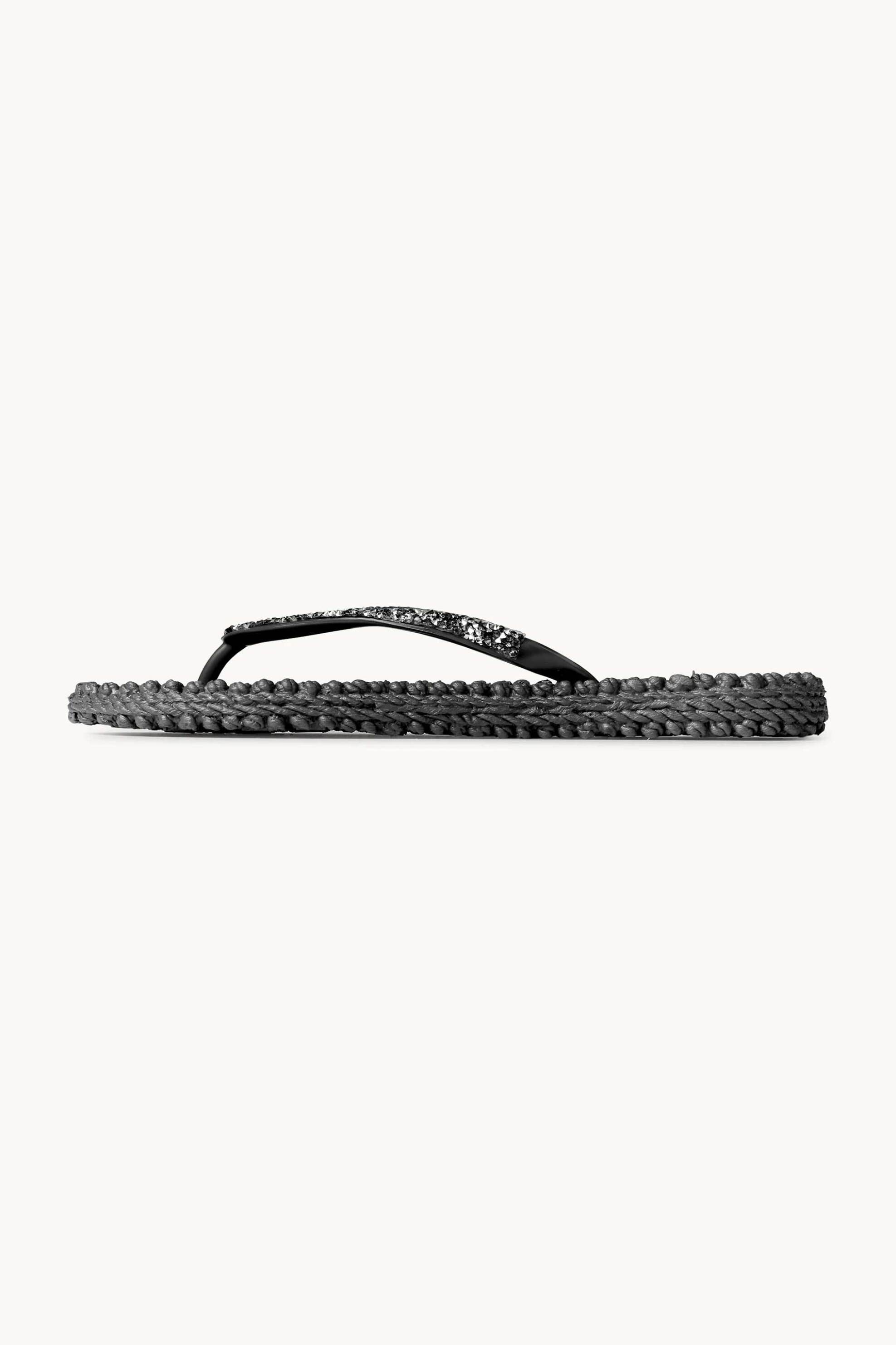 ILSE JACOBSEN Ilse Jacobsen γυναικείες σαγιονάρες με rhinestones - CHEERFUL03G-001 Μαύρο - 2