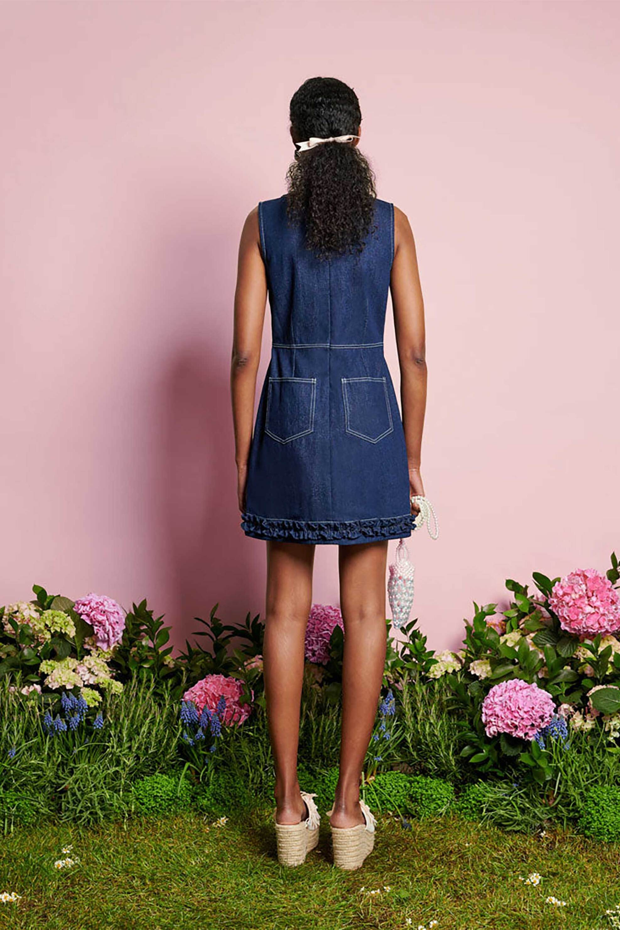 Sister Jane γυναικείο mini φόρεμα denim "Dream Rosie" - DRD516BLE Denim Blue φωτογραφία