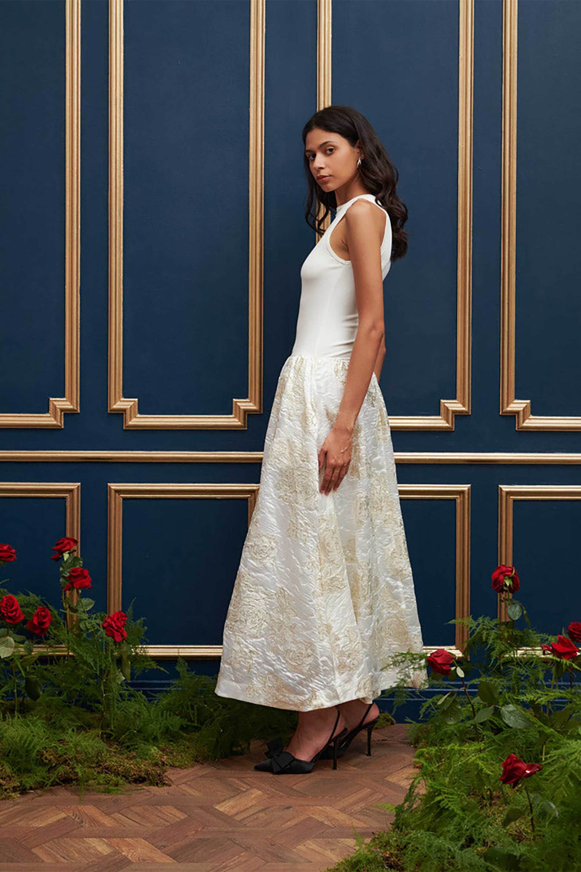 Sister Jane γυναικείο maxi φόρεμα "Sophia" - DRD548IVO Λευκό φωτογραφία