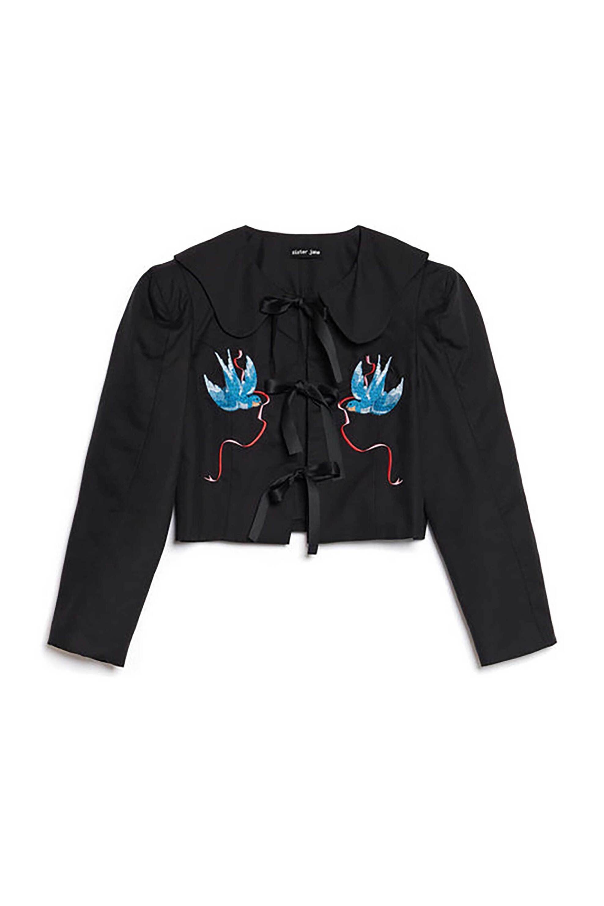 Sister Jane Γυναικείο Jacket Turtle Dove Bow - Jk316Blk Μαύρο