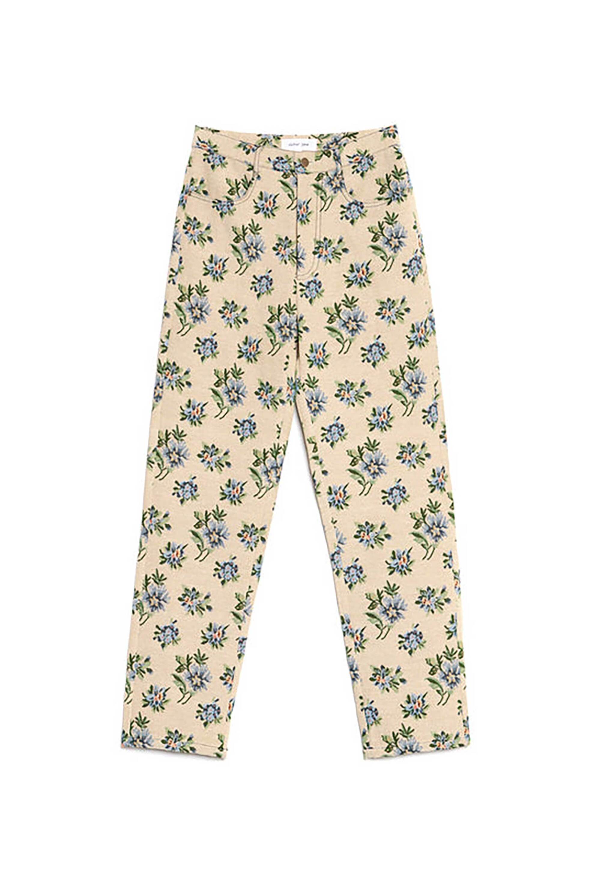Sister Jane Γυναικείο Παντελόνι με Floral Print Cyrus Tapestry - Trm085Ble Εκρού