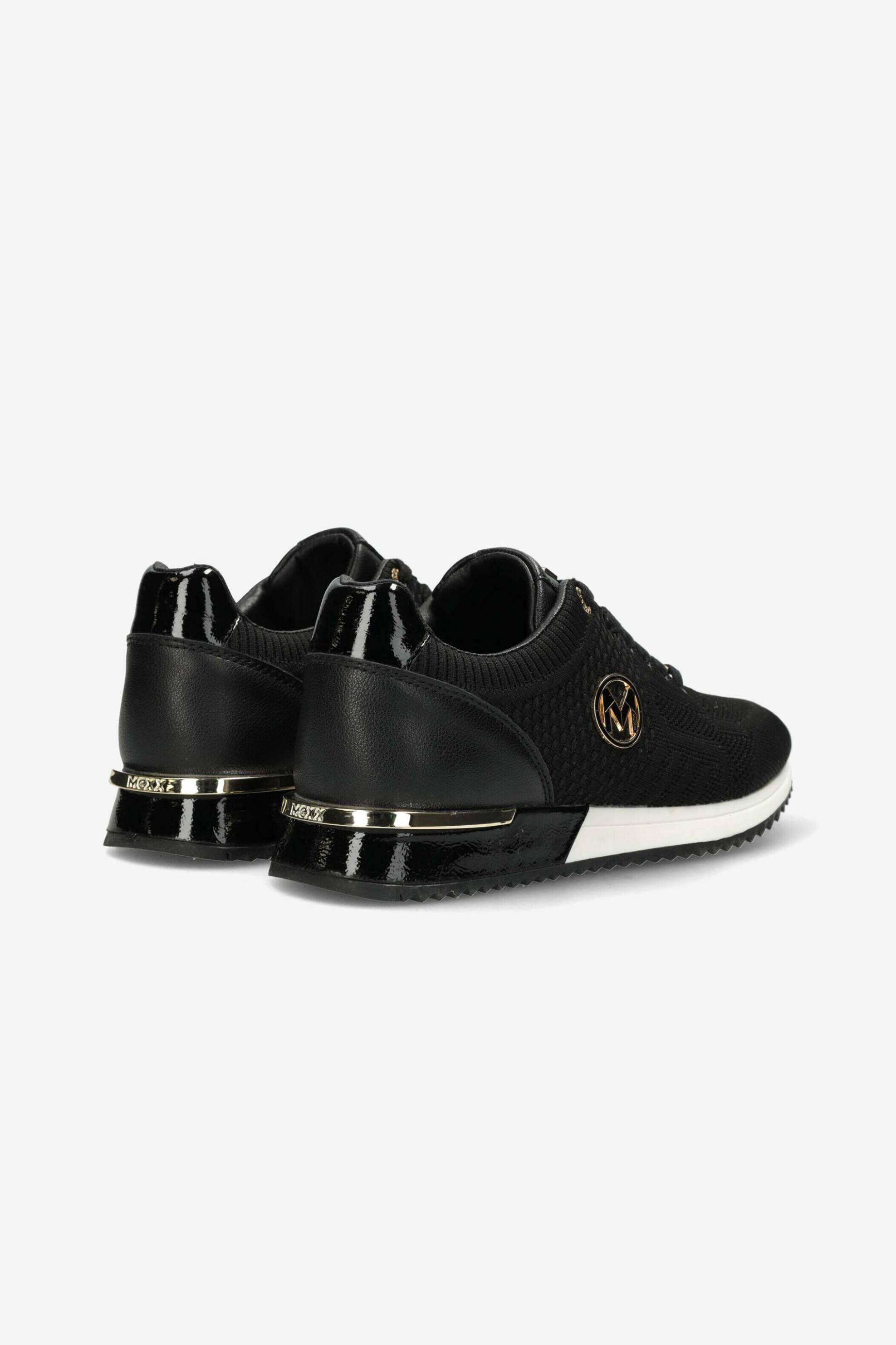 Mexx Γυναικεία Sneakers Μονόχρωμα με Μεταλλικές Λεπτομέρειες Gitte - Mirl1000141W-01 Μαύρο