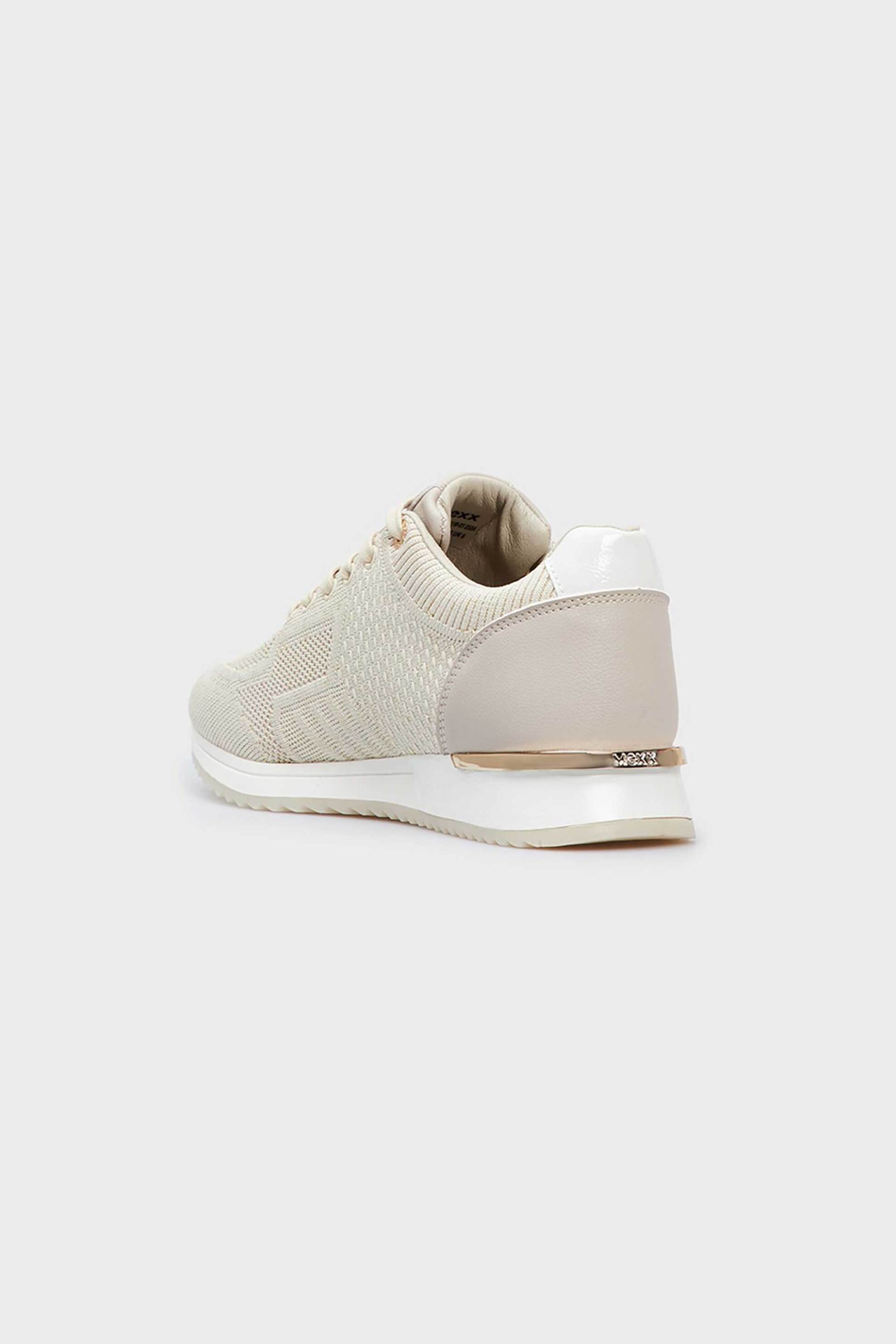 Mexx Γυναικεία Sneakers Μονόχρωμα με Μεταλλικές Λεπτομέρειες Gitte - Mirl1000141W-01 Μπεζ