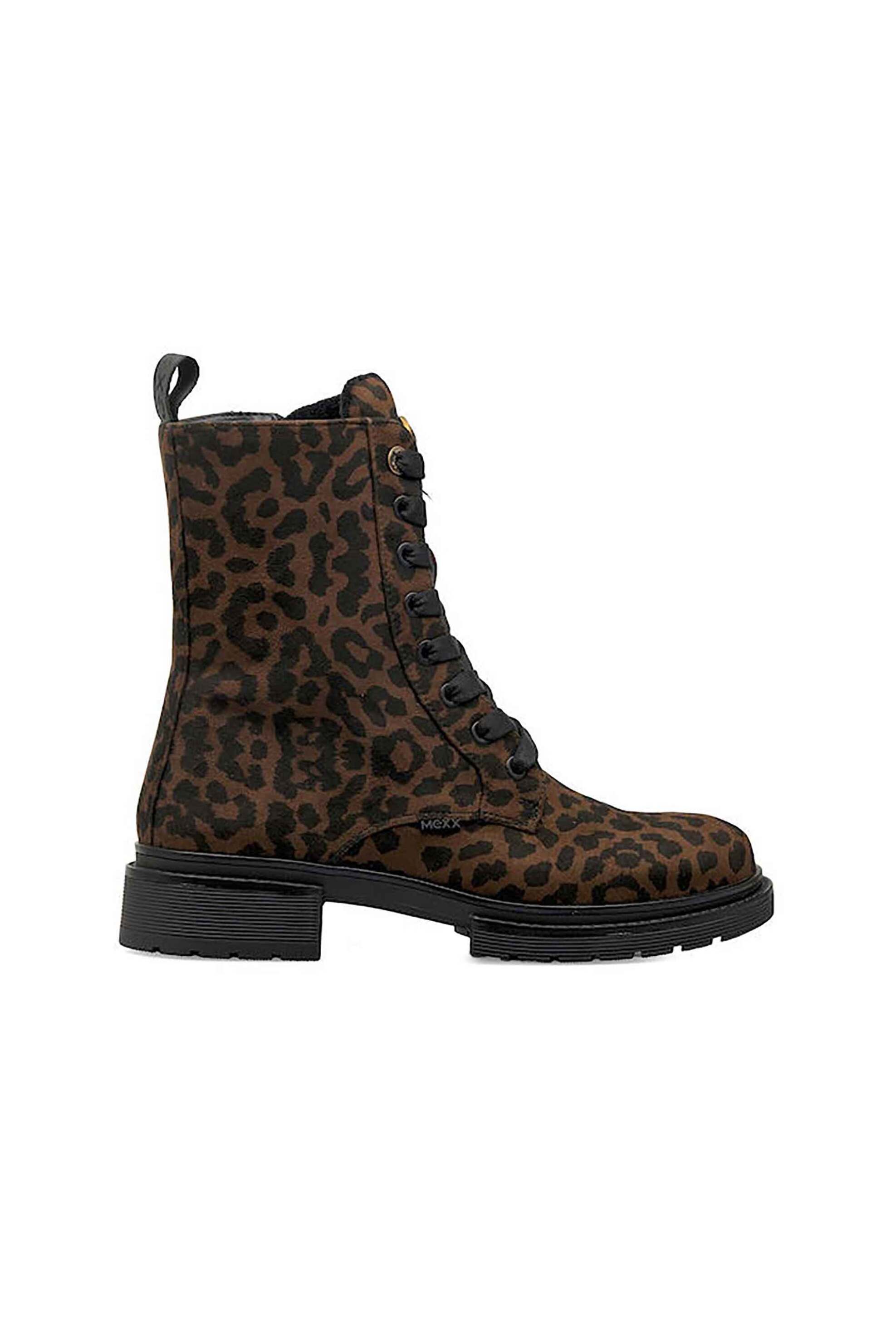 Mexx γυναικεία μποτάκια με animal print 