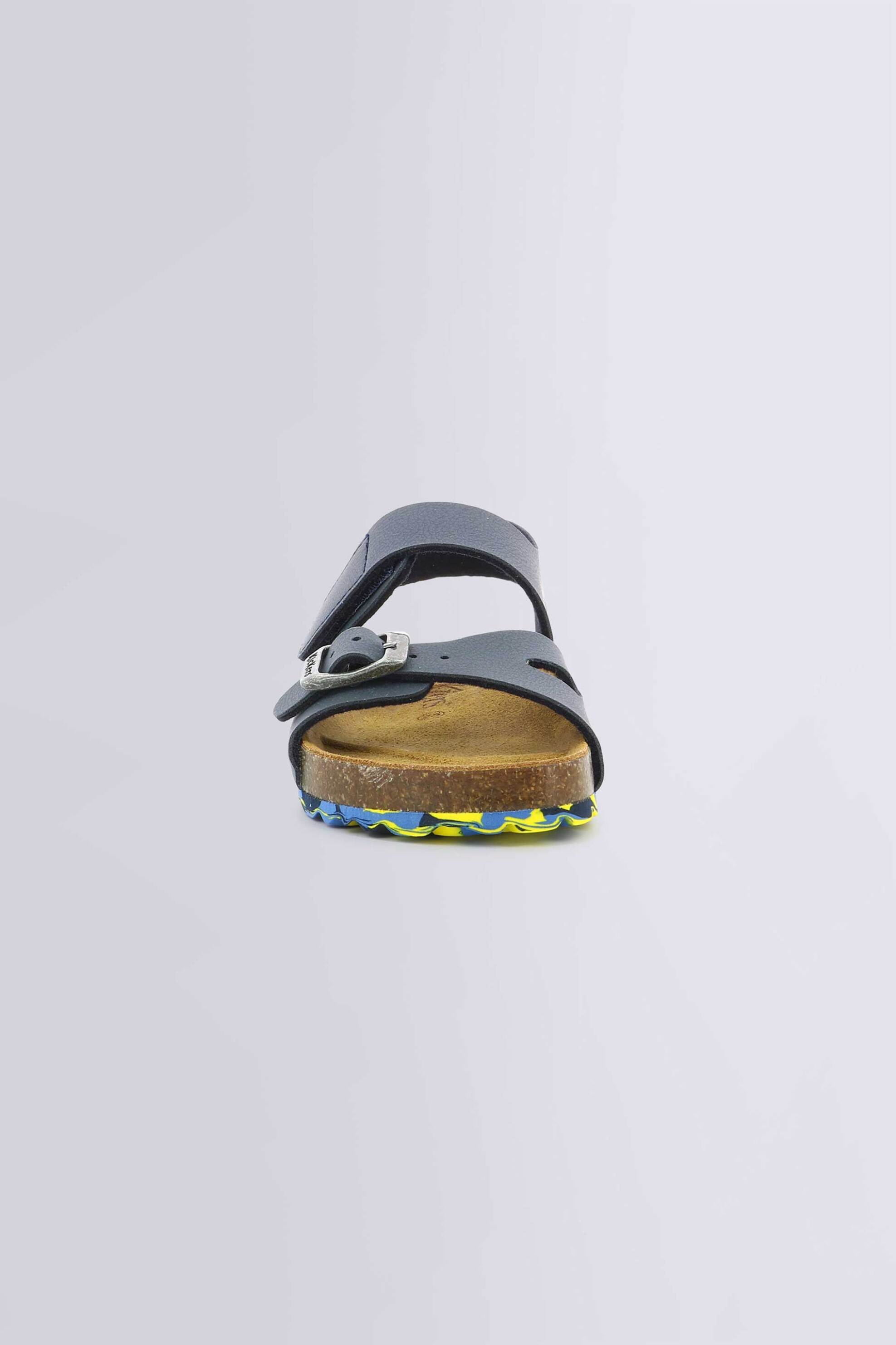 Kickers Παιδικά Σανδάλια με Λογότυπο Sunkro (33-35) - 858543-30 Μπλε Σκούρο