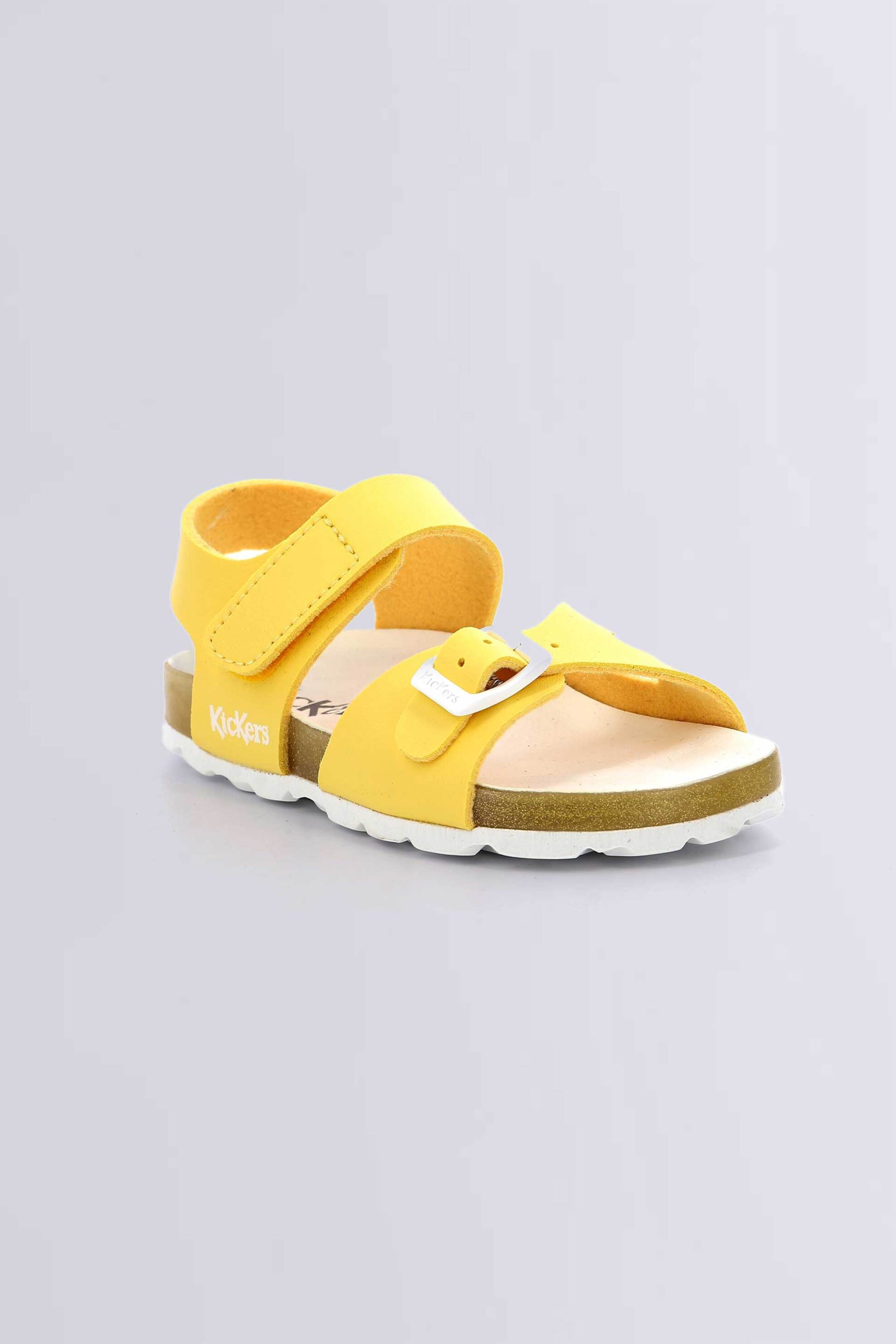 Kickers παιδικά σανδάλια με λογότυπο "Sunkro" (36-38) - 858549-30-1 Κίτρινο φωτογραφία