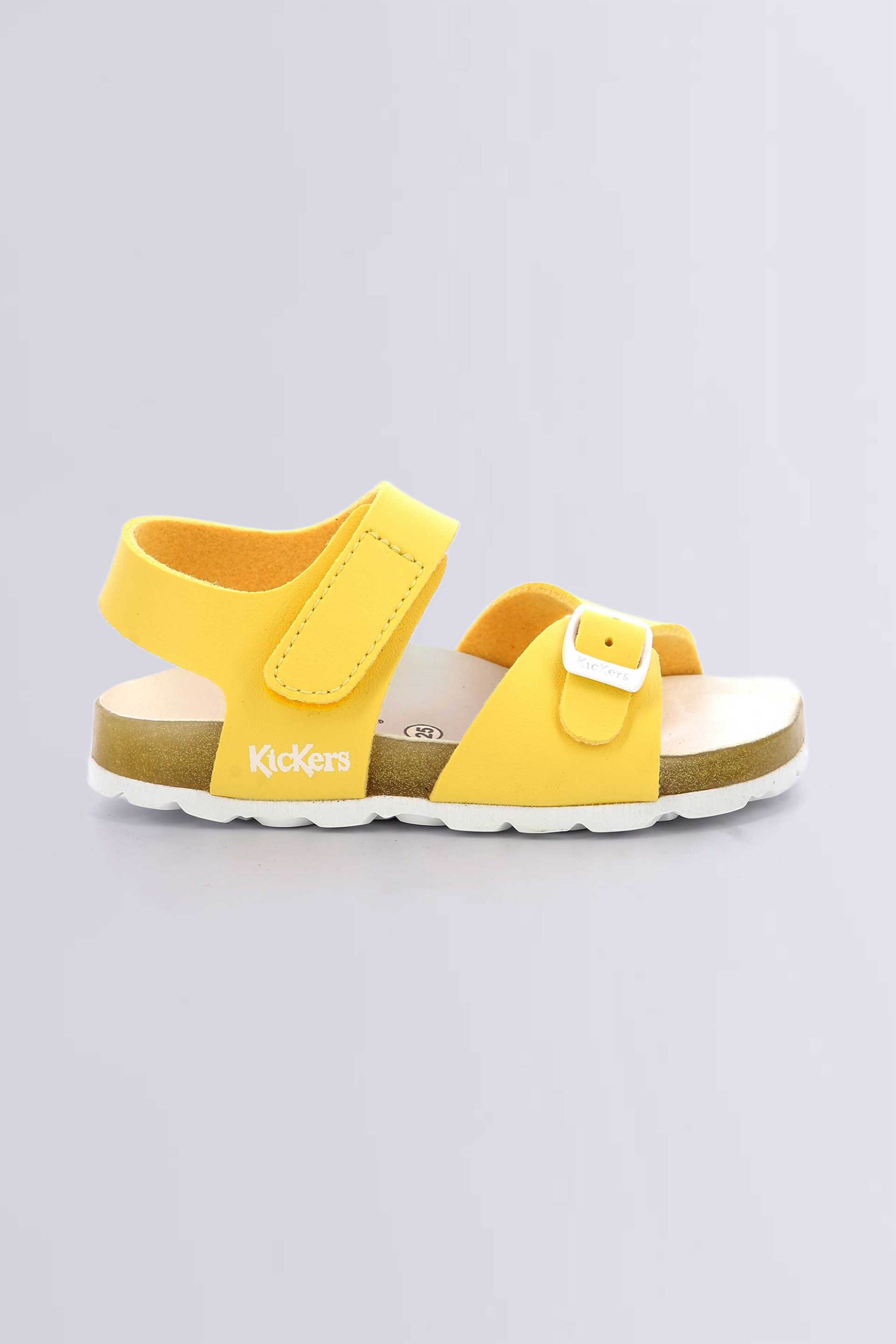 Παιδικά Ρούχα, Παπούτσια & Παιχνίδια > Παιδικά Παπούτσια > Βρεφικά Παπούτσια Kickers βρεφικά σανδάλια με λογότυπο "Sunkro" (26-27) - 858549-30 Κίτρινο