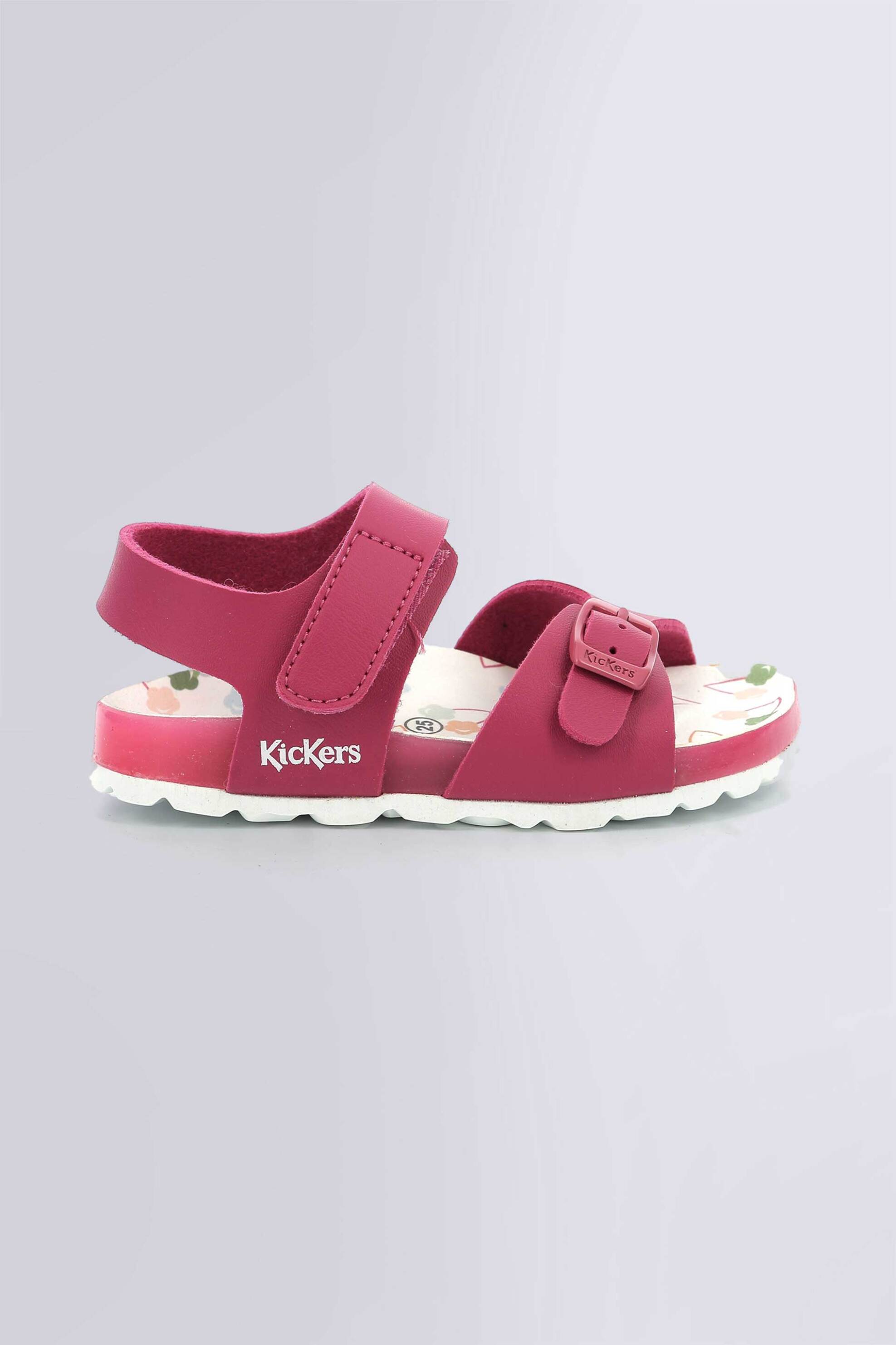 KICKERS Kickers βρεφικά σανδάλια με λογότυπο "Sunkro" (26-27) - 858549-30 Φούξια
