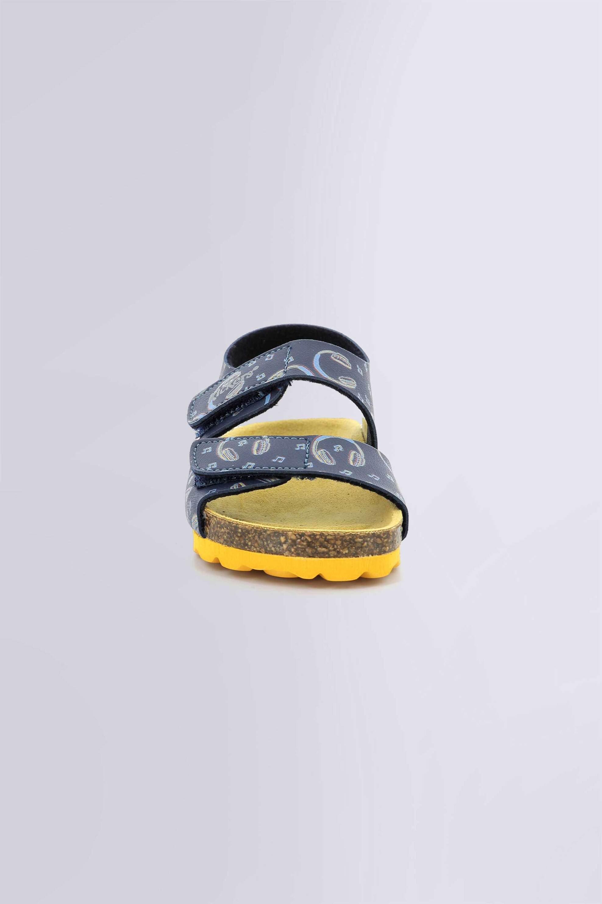 Kickers Παιδικά Σανδάλια με All-Over Print Summerkro (28-34) - 895457-30 Μπλε Σκούρο