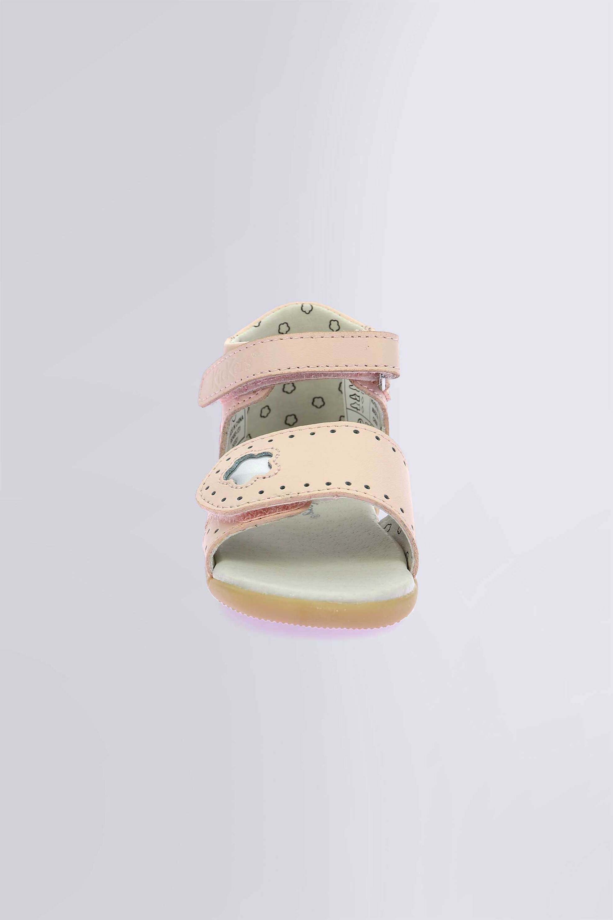 Kickers Βρεφικά Πέδιλα με Διπλό Velcro Bigkratch-C (20-25) - 962460-10 Ροζ