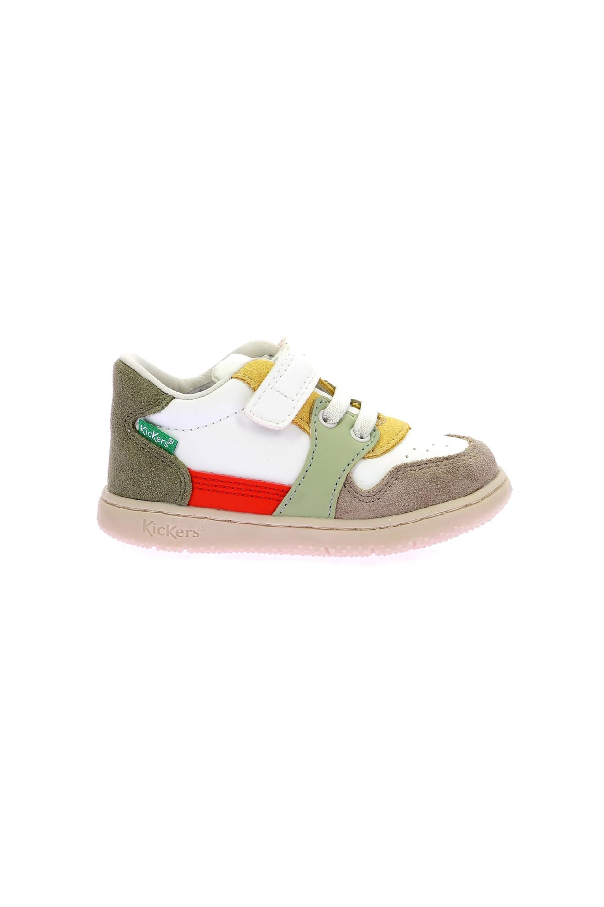 KICKERS Kickers παιδικά sneakers με velcro "Kickbuvar" (22-24) - 1201973-10-0 Λευκό