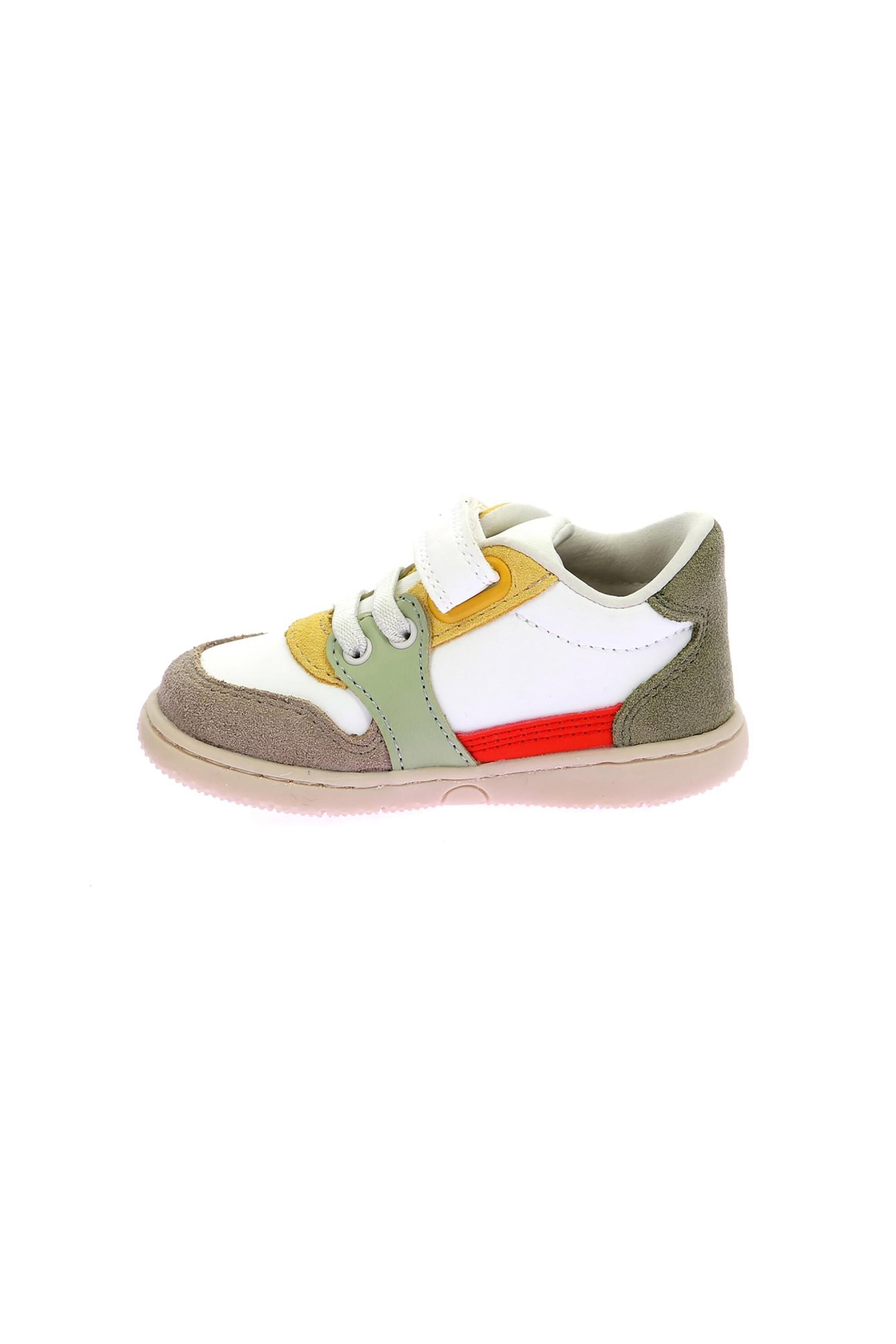 Kickers παιδικά sneakers με velcro "Kickbuvar" (22-24) - 1201973-10-0 Λευκό φωτογραφία