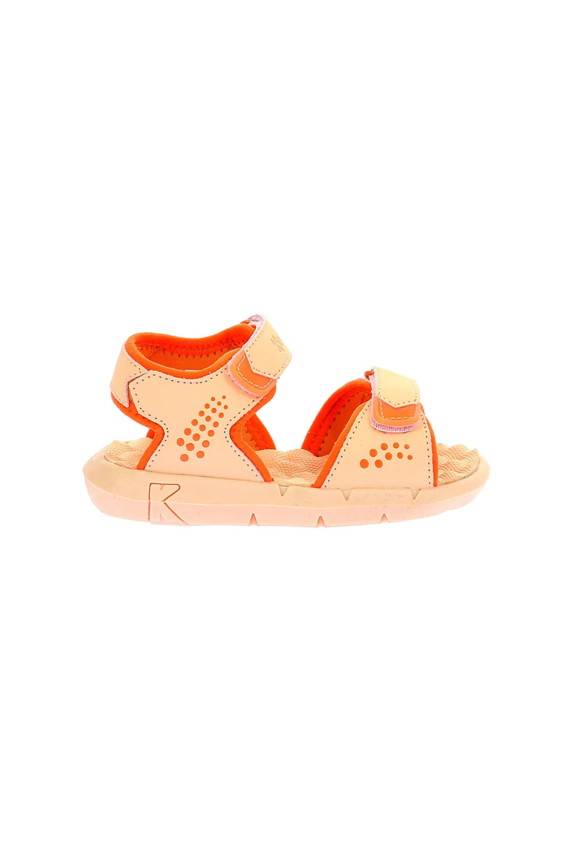 KICKERS Kickers παιδικά πέδιλα με velcro "Jumangap" (24-29) - 1202290-30-0 Πορτοκαλί