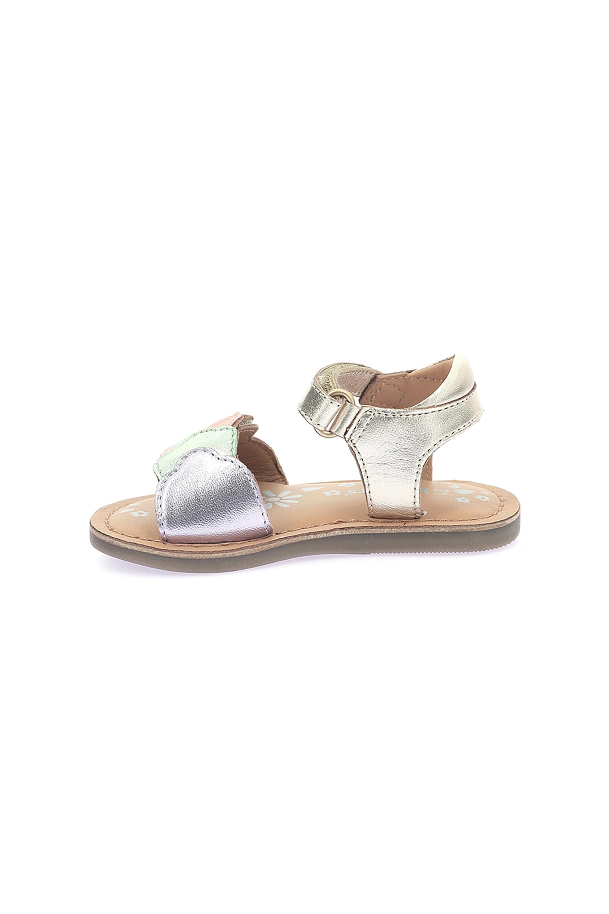 Kickers παιδικά πέδιλα με velcro "Dyastar" (28-33) - 1202340-30-2 Χρυσό φωτογραφία