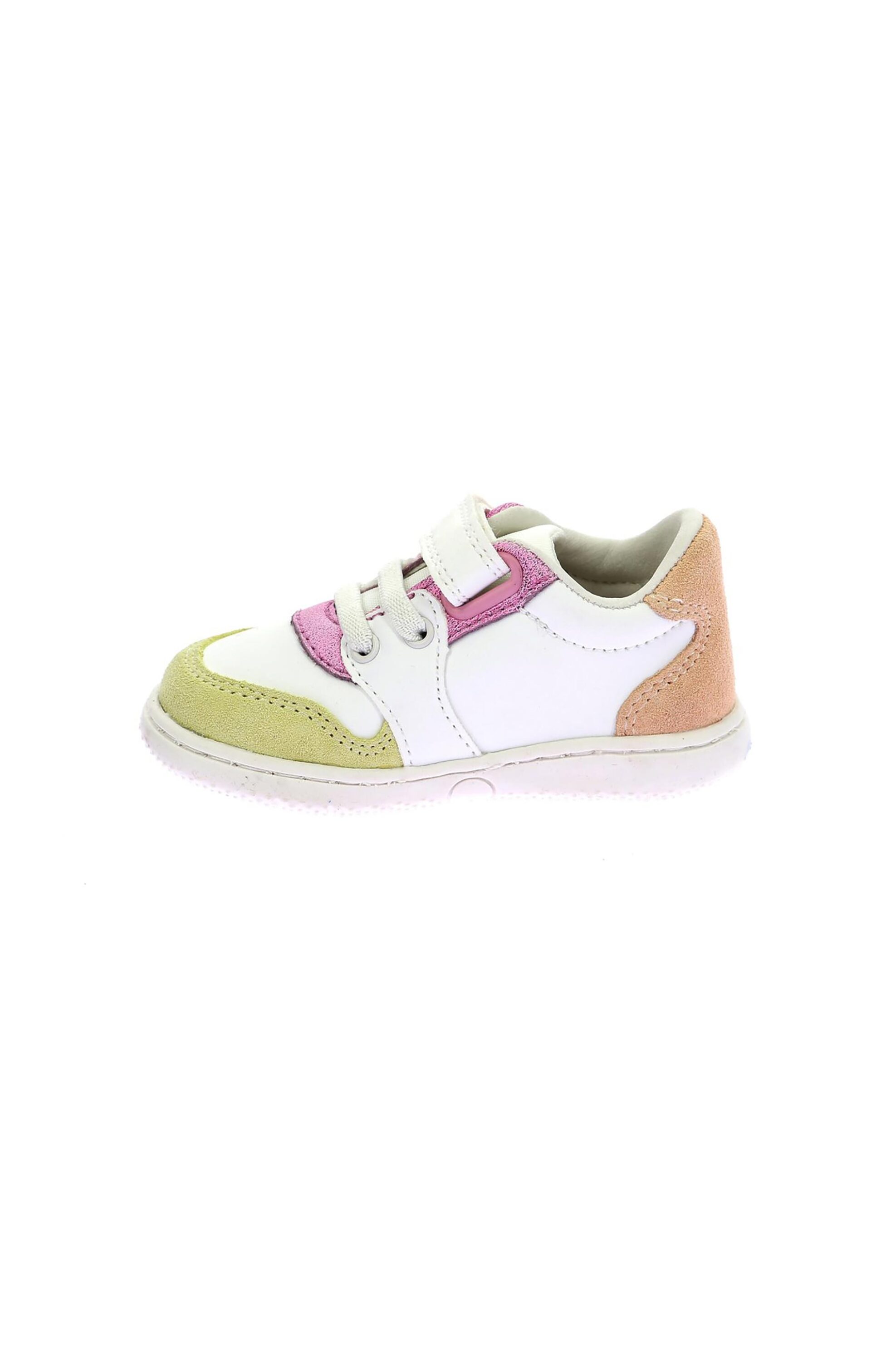 Kickers παιδικά sneakers με velcro "Kickbrownie" (21-27) - 1213530-10-0 Λευκό φωτογραφία