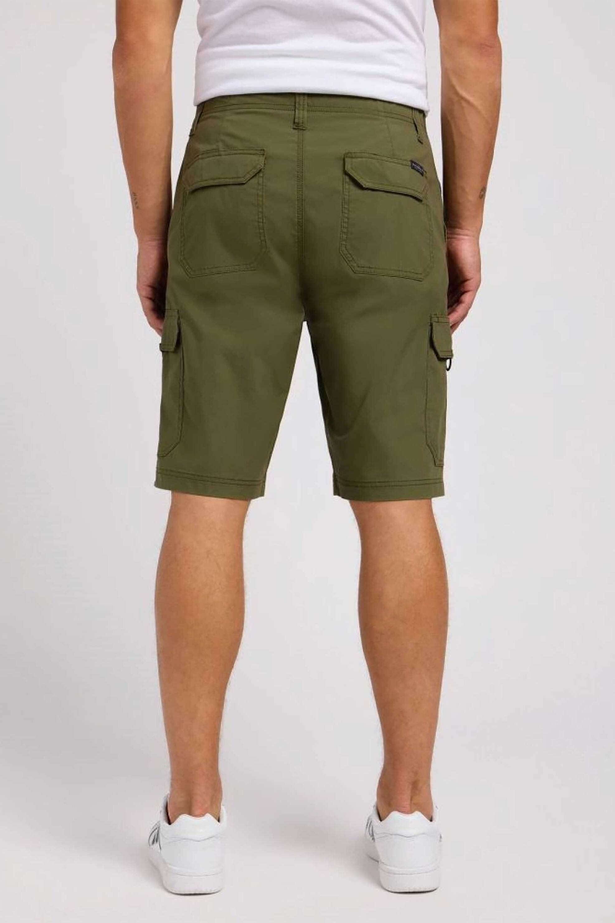 Lee® ανδρική βερμούδα cargo Relaxed Fit "Extreme Motion Crossroad" - 112351142 Λαδί φωτογραφία