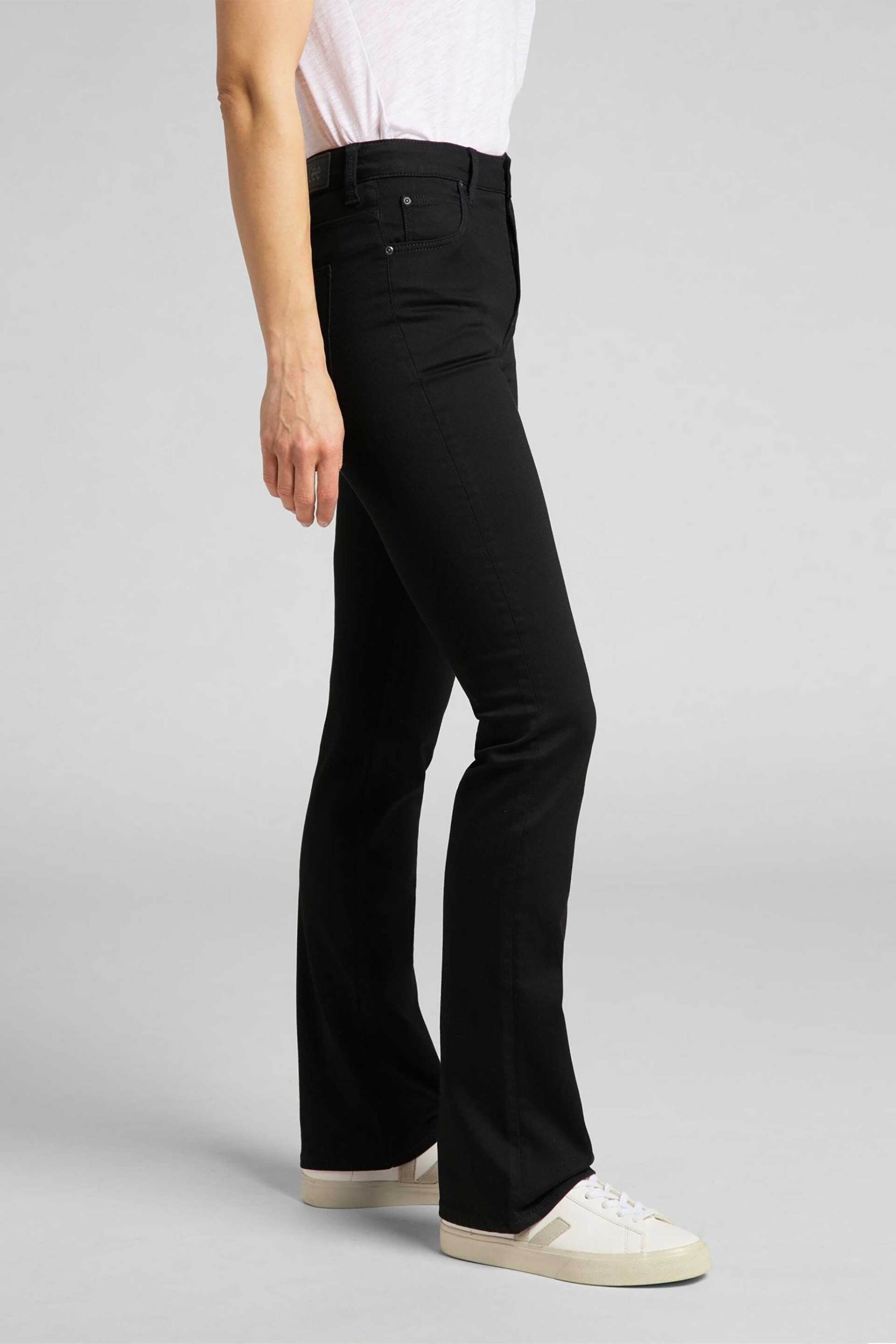 Lee® γυναικείο τζιν παντελόνι flare "Breese" - L31TFS47-** Μαύρο φωτογραφία