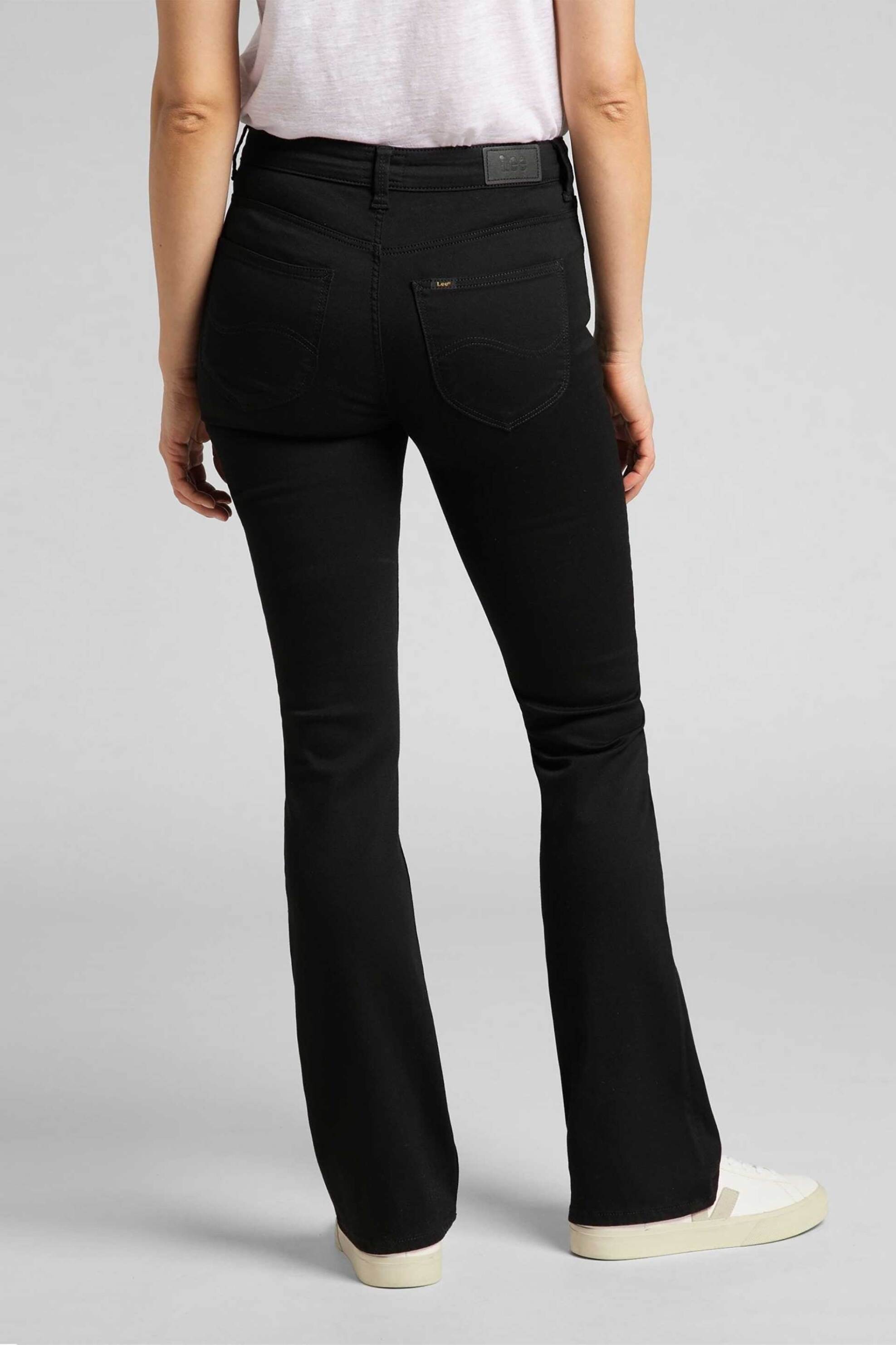 Lee® γυναικείο τζιν παντελόνι flare "Breese" - L31TFS47-** Μαύρο φωτογραφία