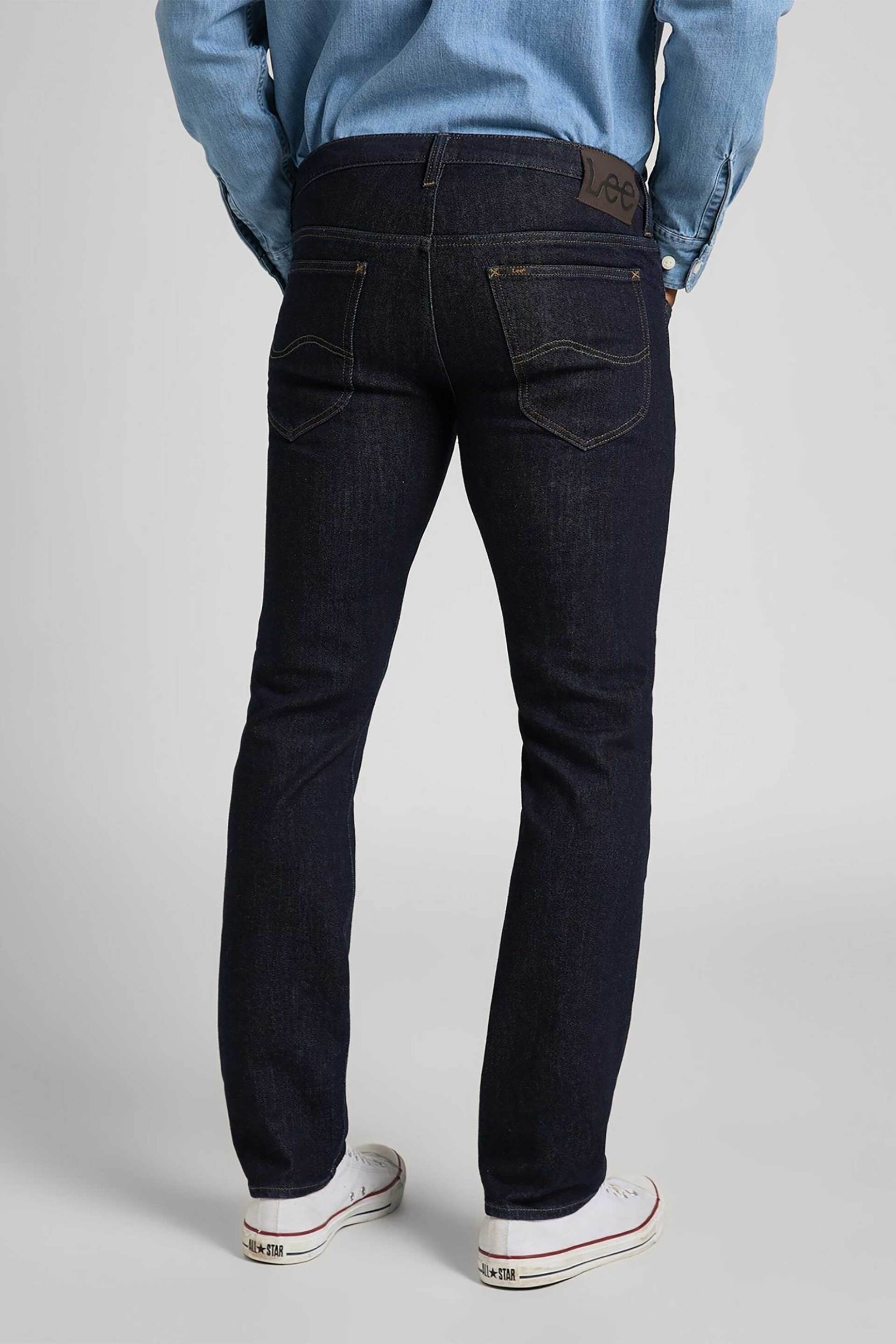 Lee® ανδρικό τζιν παντελόνι - 112118346-** Denim Blue Σκούρο φωτογραφία