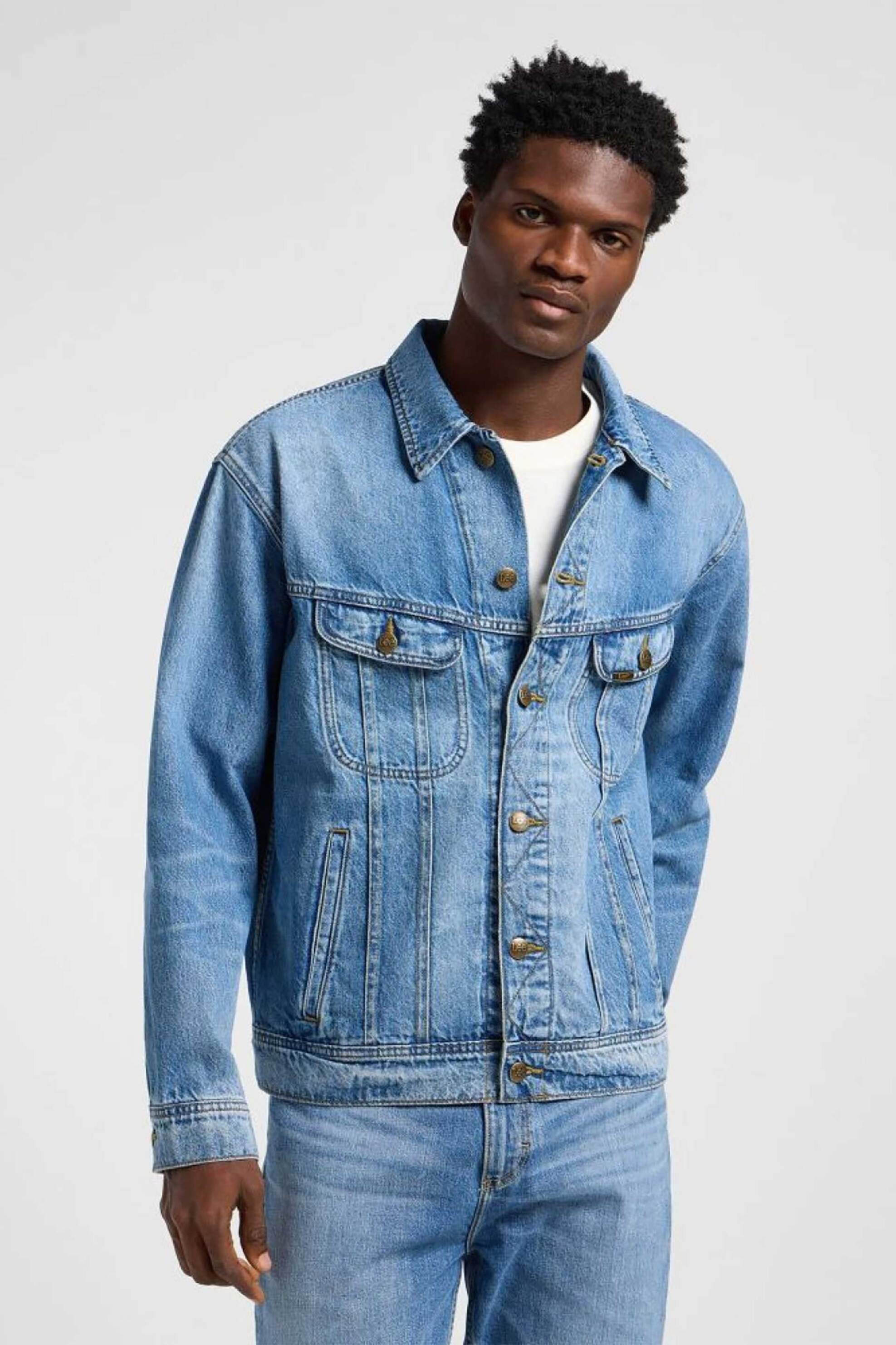 LEE Lee® ανδρικό denim jacket Relaxed Fit - 112364153 Denim Blue