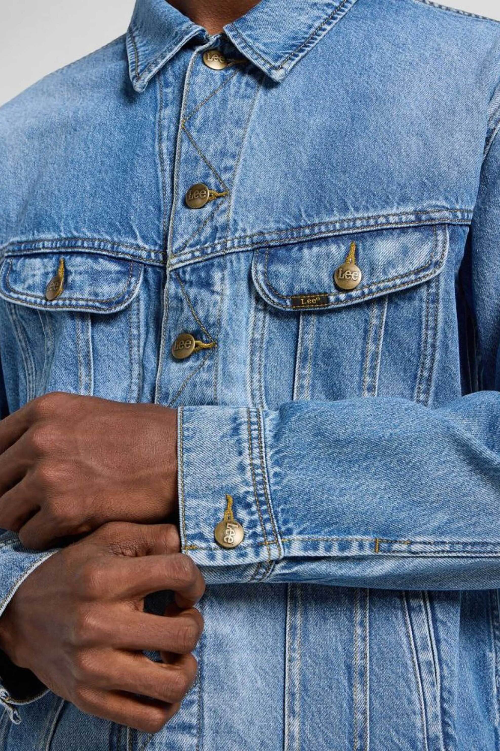Lee® ανδρικό denim jacket Relaxed Fit - 112364153 Denim Blue φωτογραφία