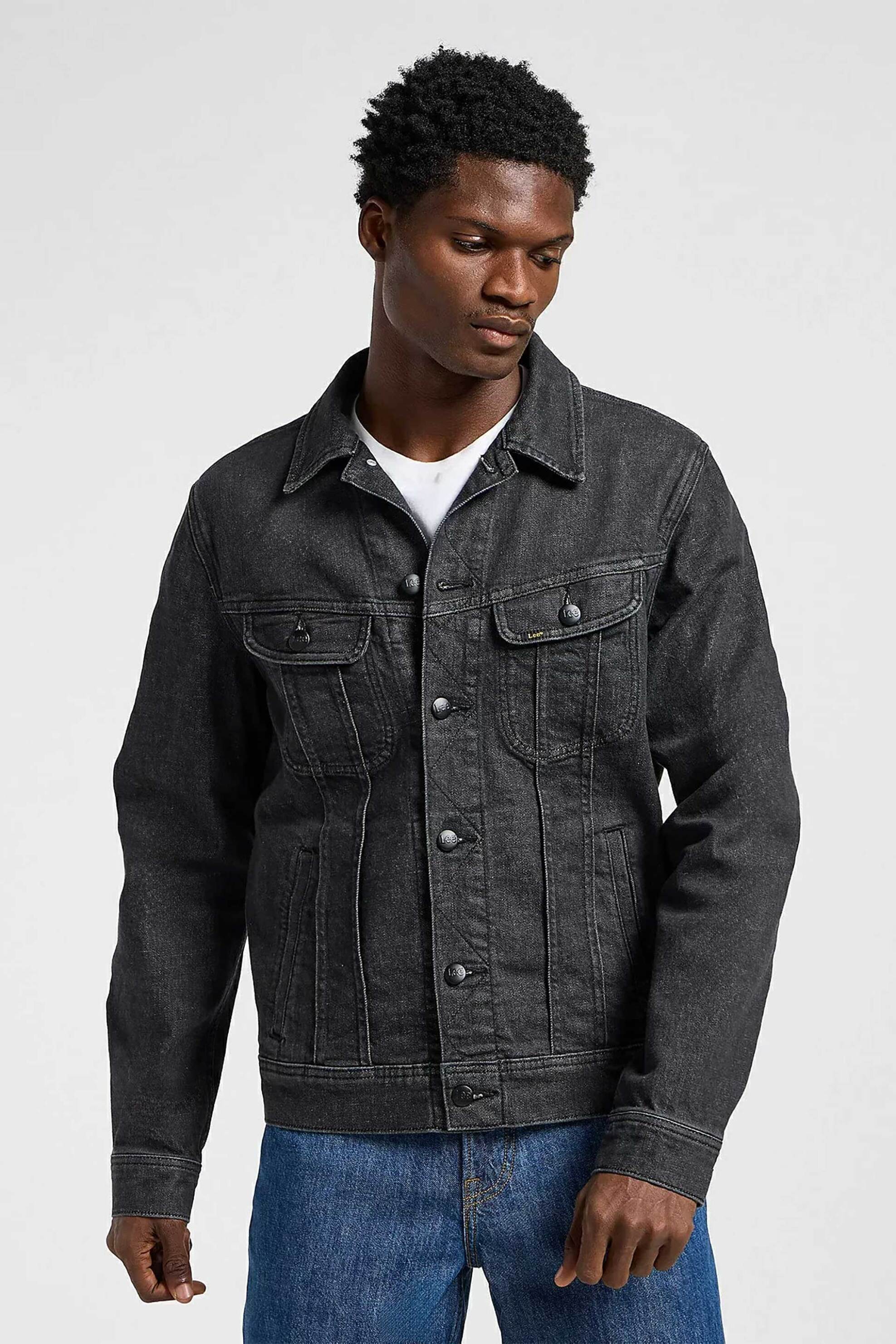 LEE Lee® ανδρικό denim jacket - 112363865 Ανθρακί
