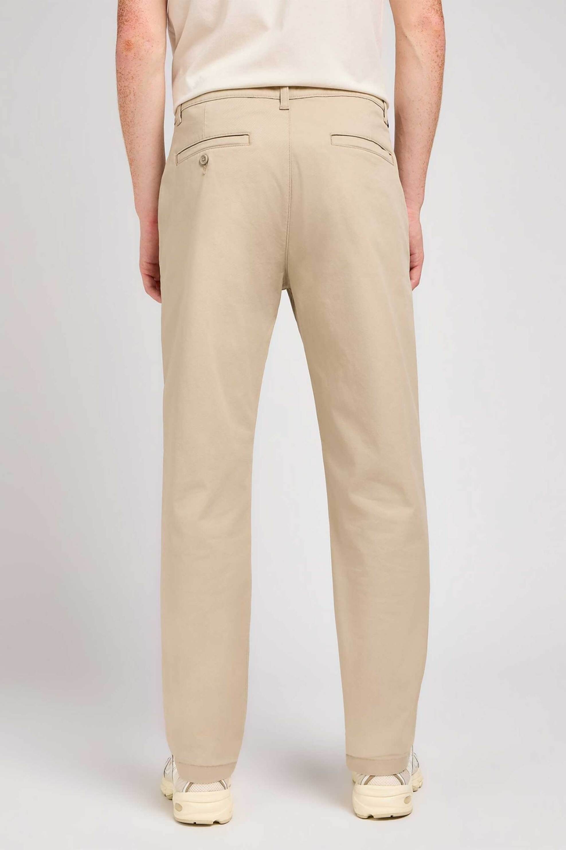 Lee® ανδρικό chino παντελόνι Regular Fit - 112342929 Μπεζ φωτογραφία