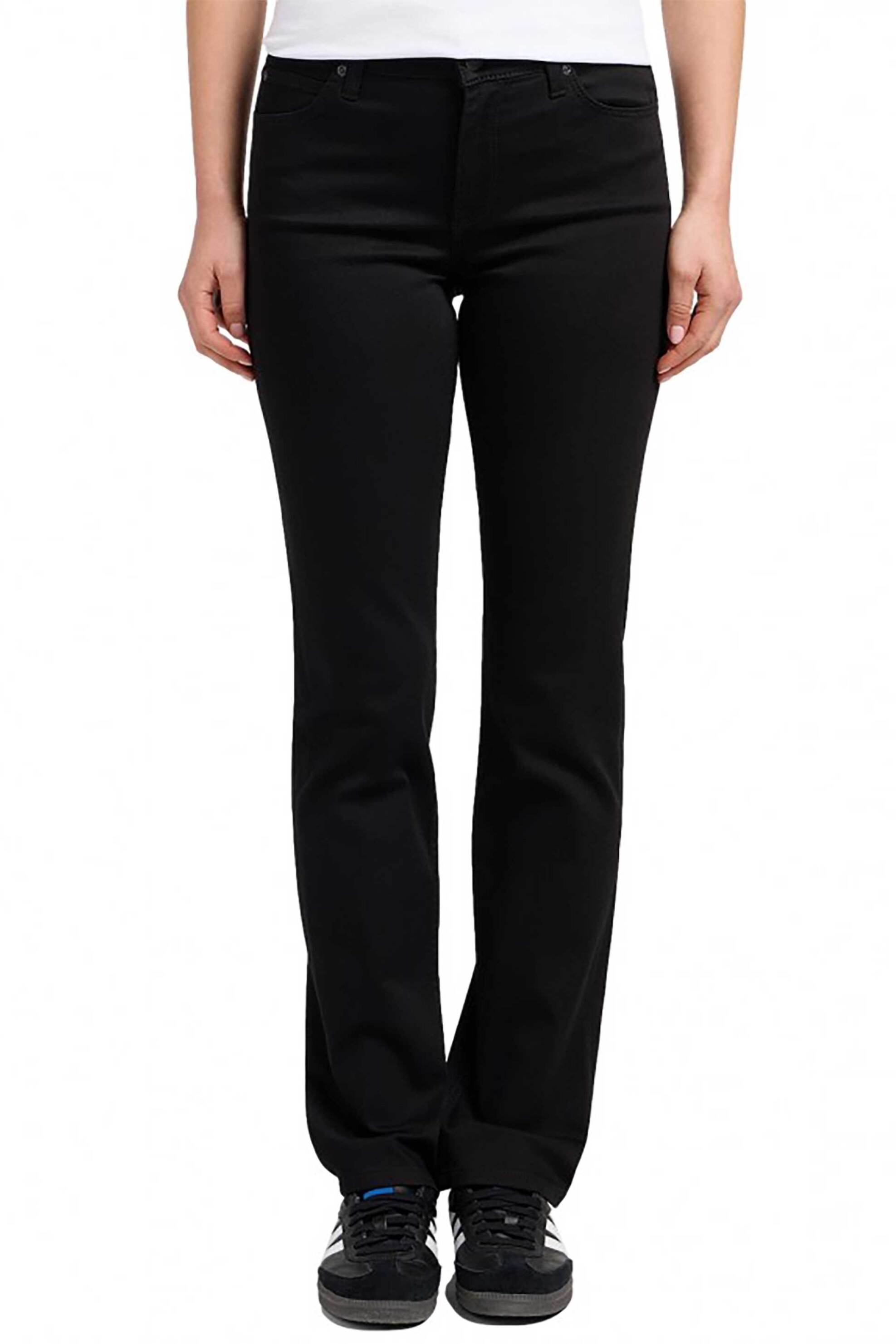 LEE Lee® γυναικείο τζιν παντελόνι πεντάτσεπο Straight Fit "Marion" - 112105814 Μαύρο - 2