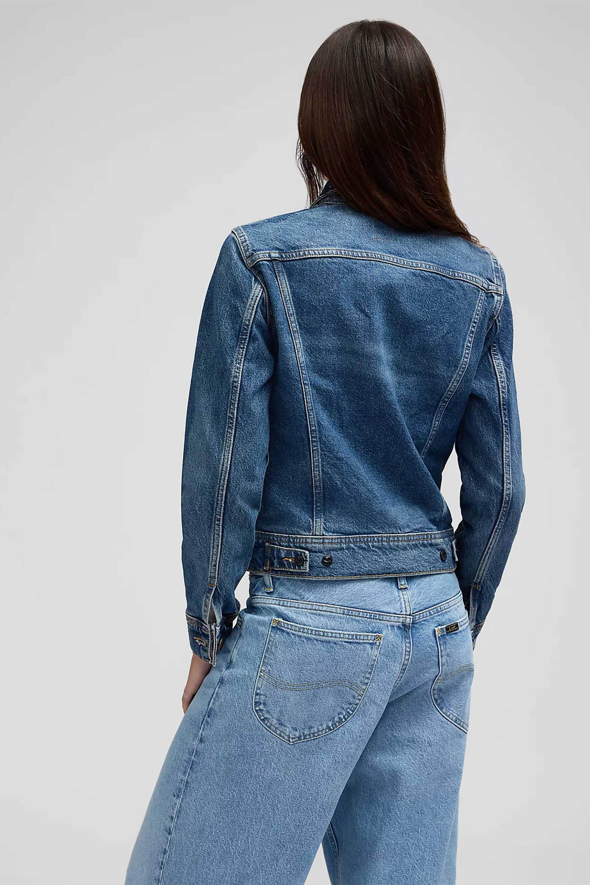 Lee® γυναικείο denim jacket Regular Fit "Rider" - 112341297 Denim Blue φωτογραφία