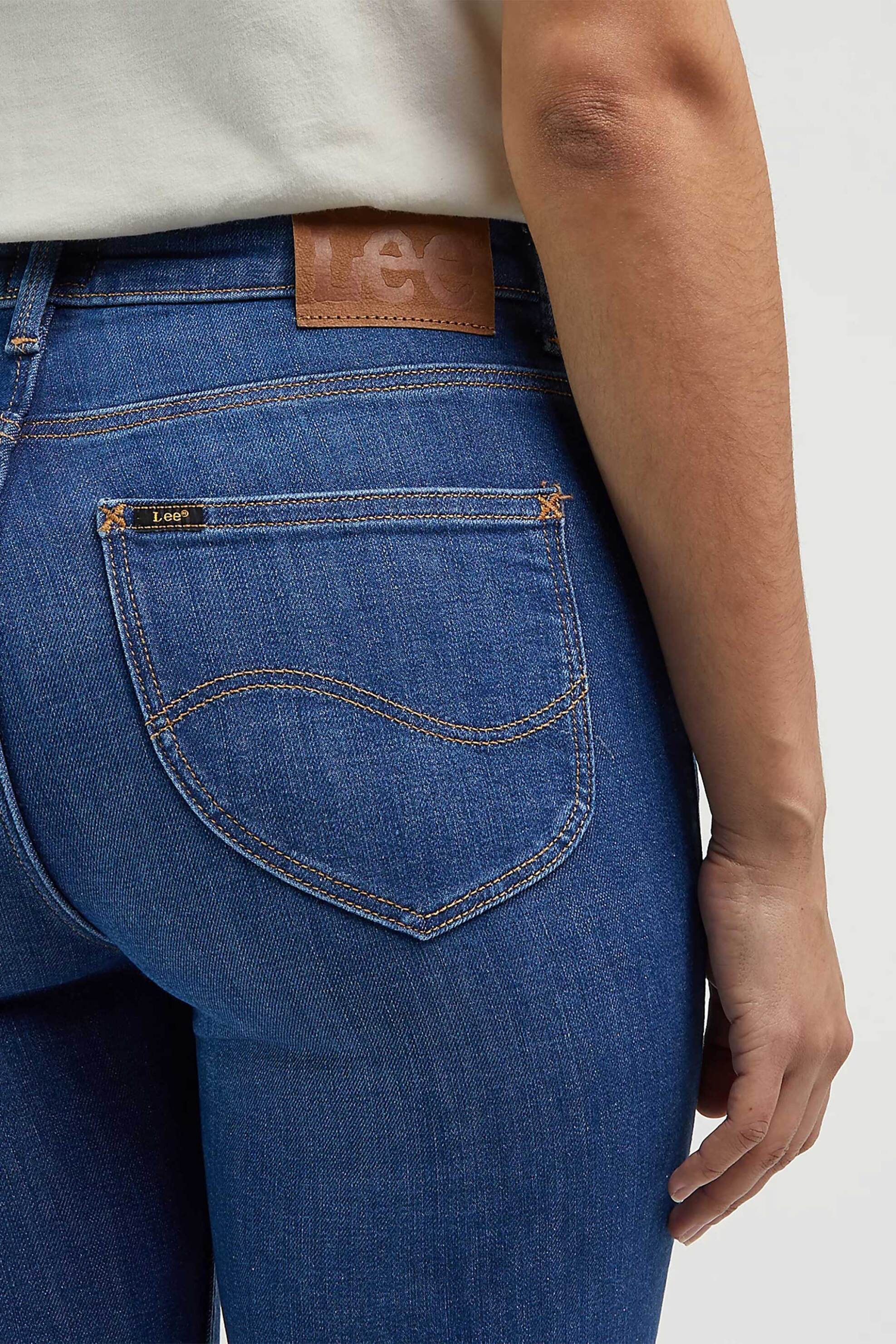 Lee® γυναικείο τζιν παντελόνι πεντάτσεπο boot cut "Breese" - 112341971 Denim Blue φωτογραφία