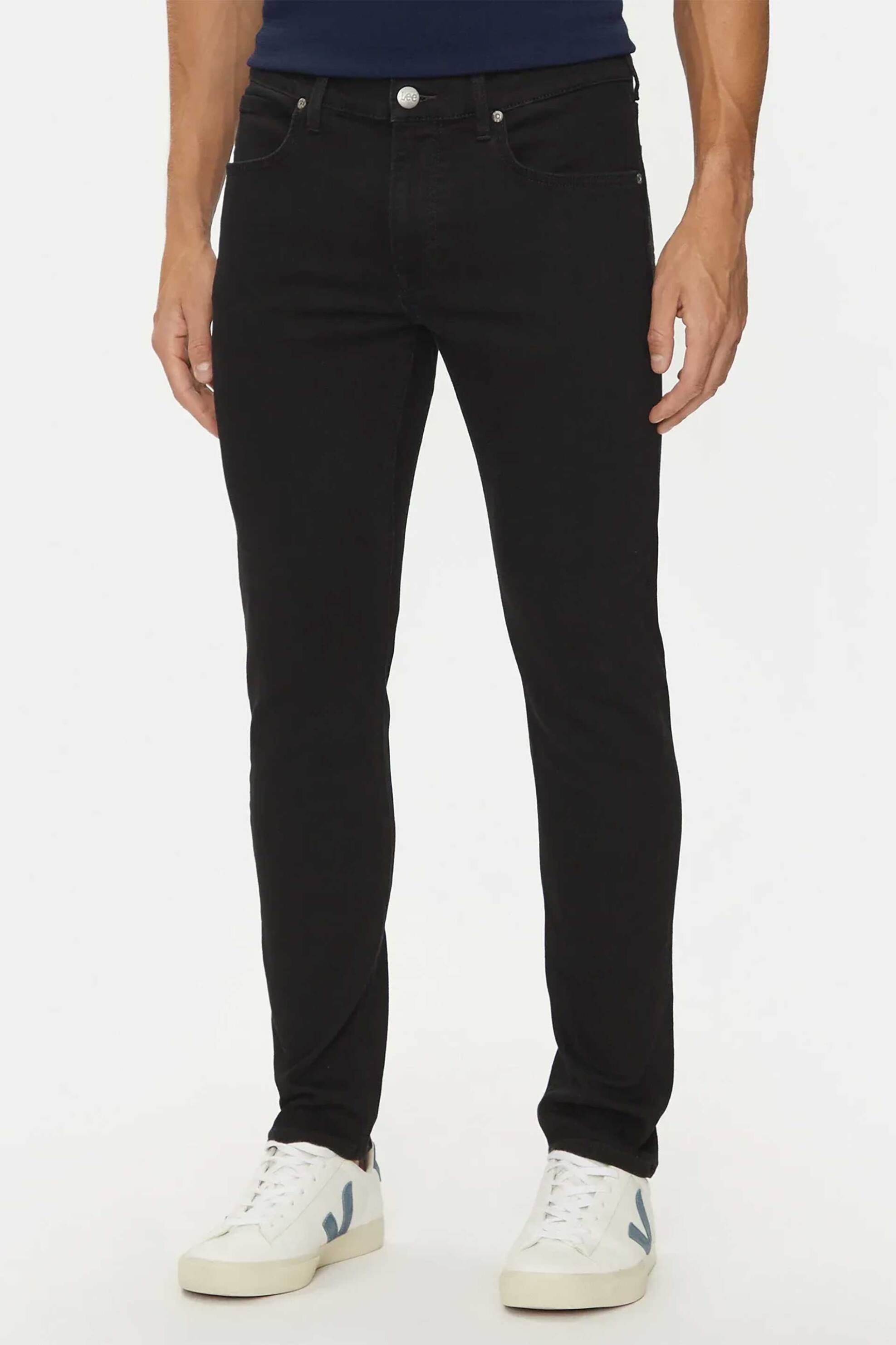 Lee® ανδρικό τζιν παντελόνι πεντάτσεπο Slim Fit "Luke" - 112119043 Μαύρο φωτογραφία