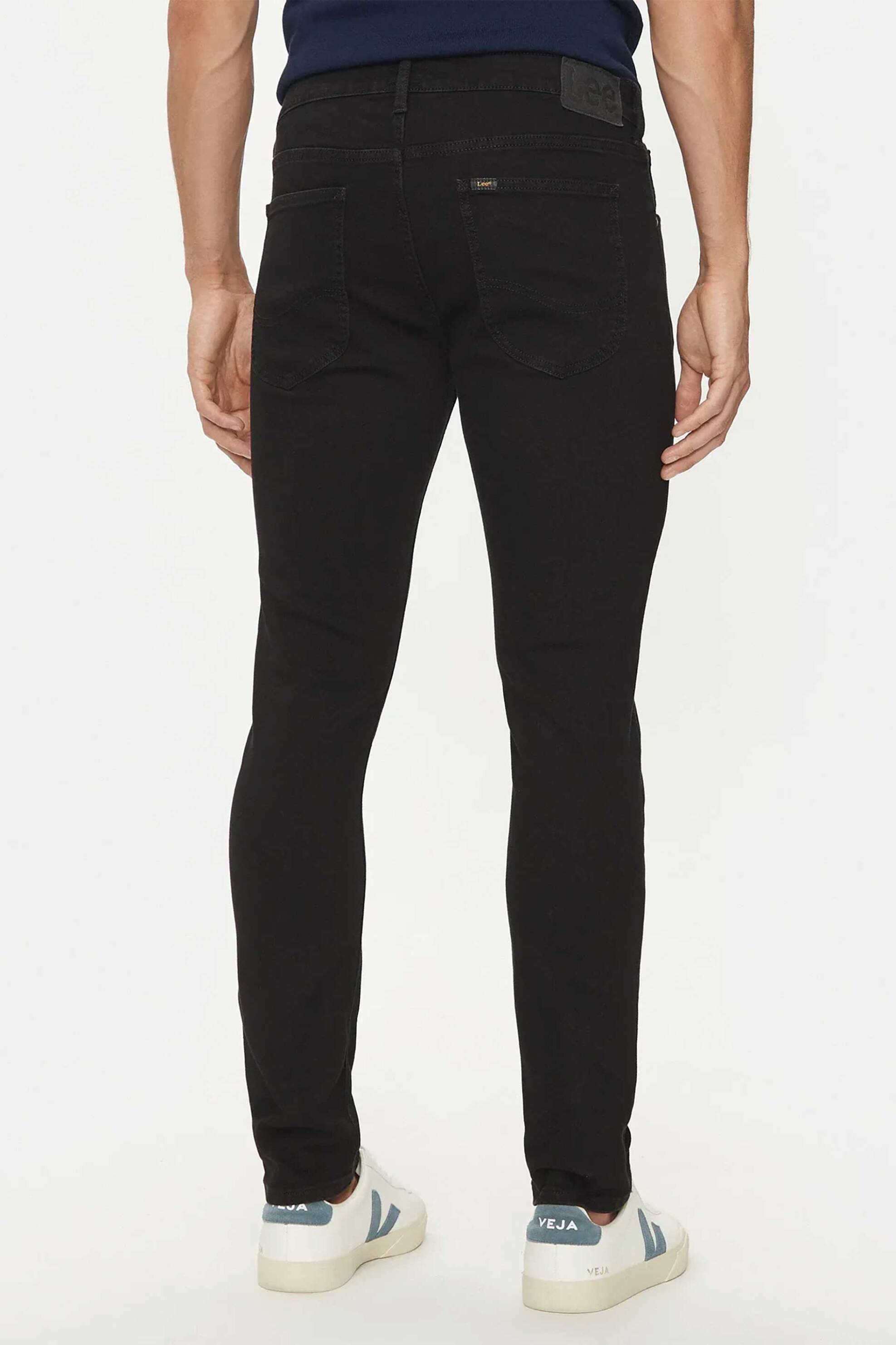 Lee® ανδρικό τζιν παντελόνι πεντάτσεπο Slim Fit "Luke" - 112119043 Μαύρο φωτογραφία