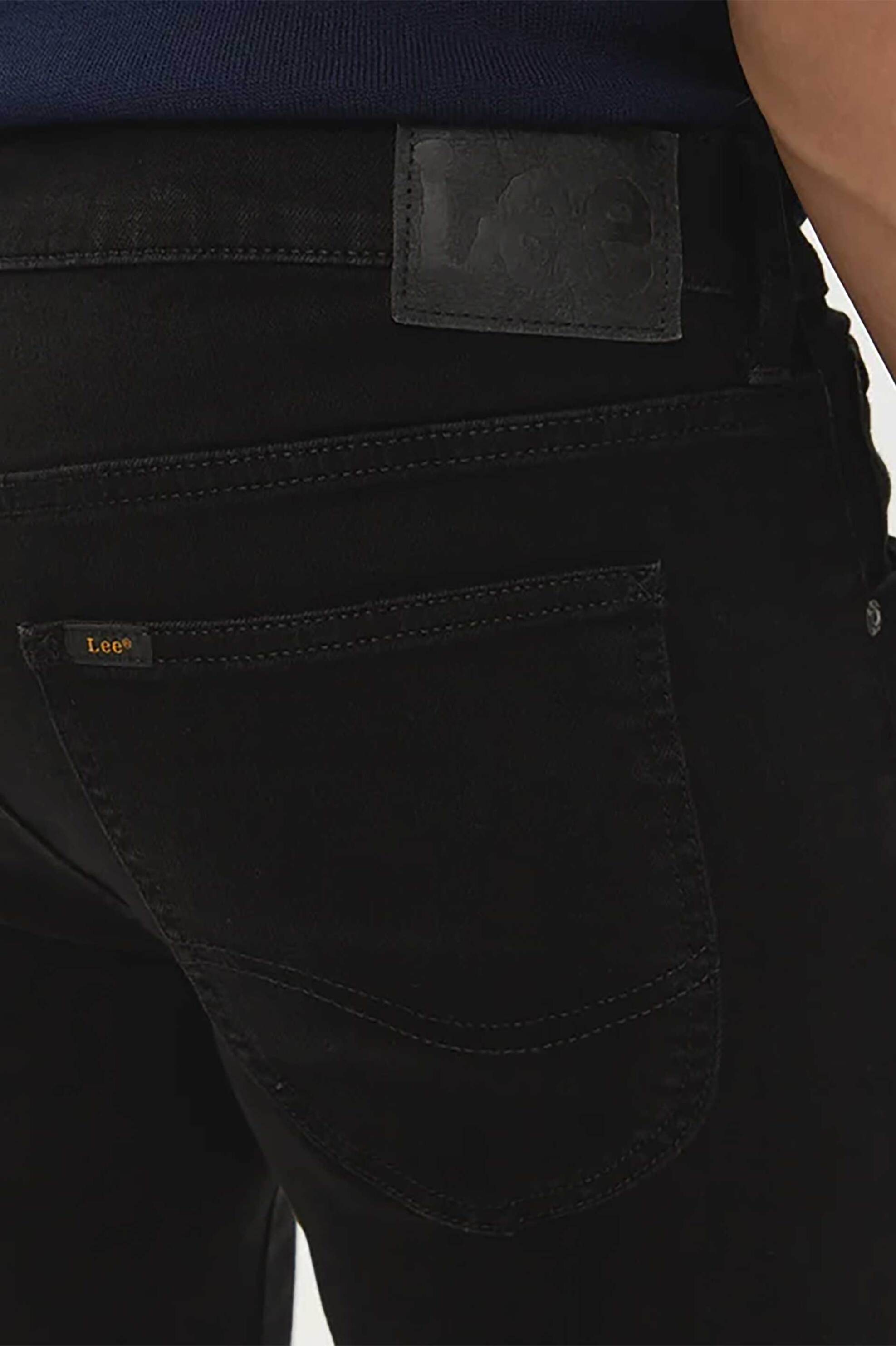 Lee® ανδρικό τζιν παντελόνι πεντάτσεπο Slim Fit "Luke" - 112119043 Μαύρο φωτογραφία
