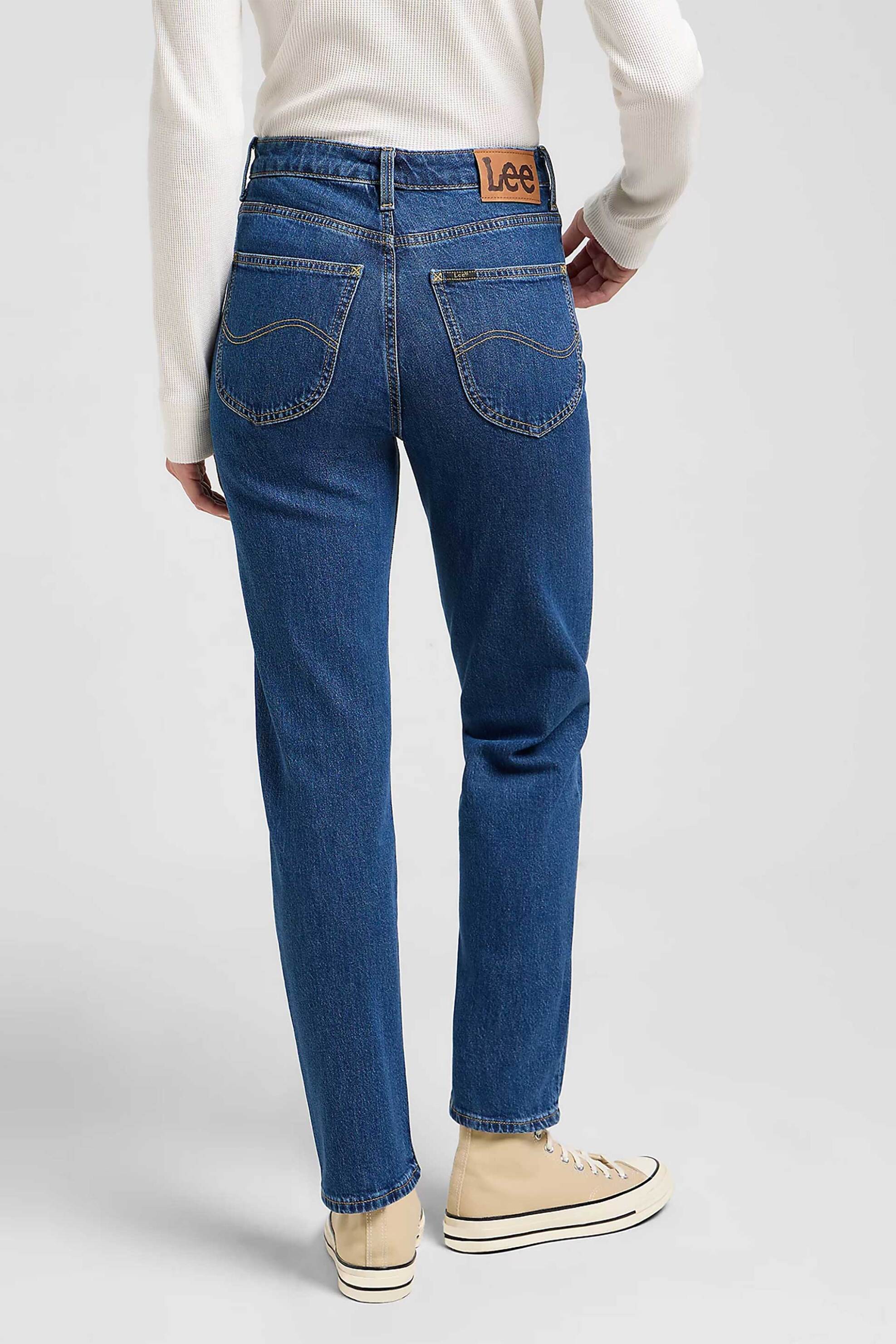 Lee® γυναικείο τζιν παντελόνι πεντάτσεπο Regular Fit "Carol" - 112373934 Denim Blue φωτογραφία