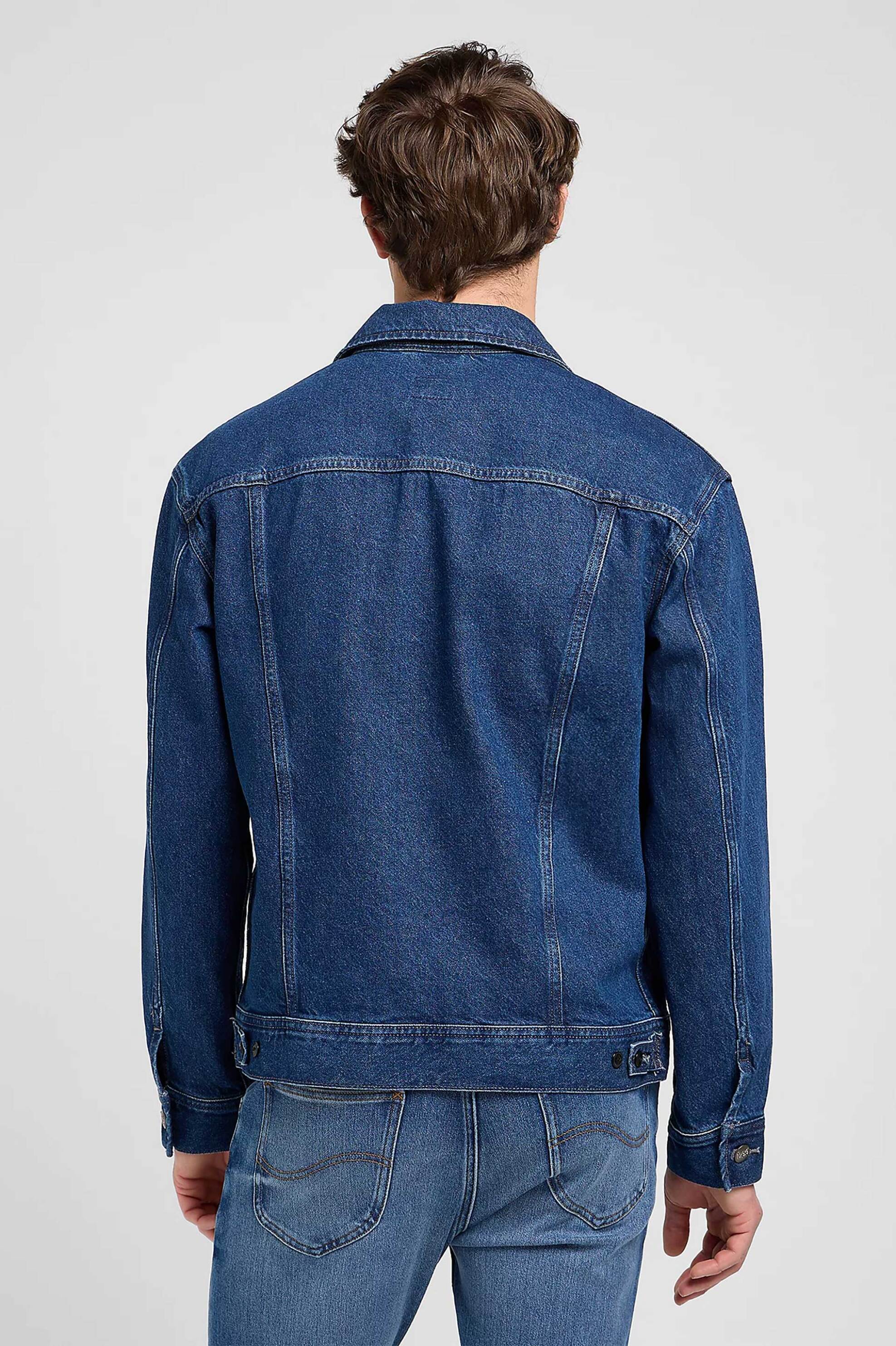 Lee® ανδρικό denim jacket Relaxed Fit "Rider" - 112371312 Denim Blue φωτογραφία