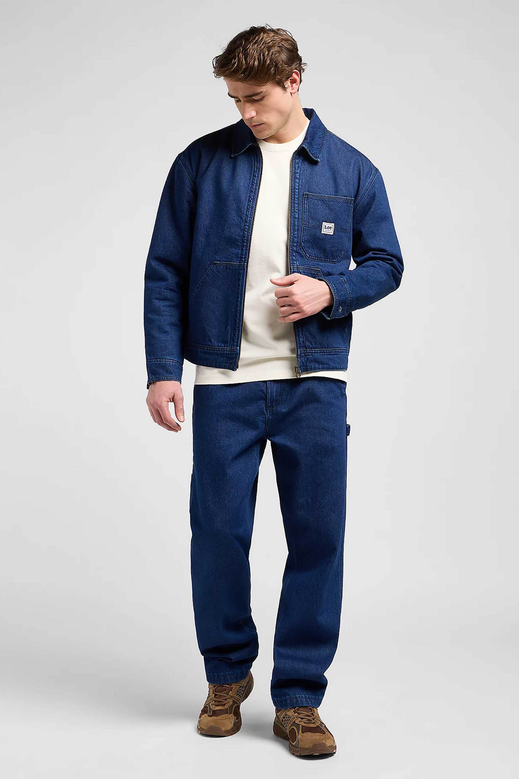 Lee® ανδρικό τζιν παντελόνι Loose Fit "Carpenter" - 112370617 Denim Blue