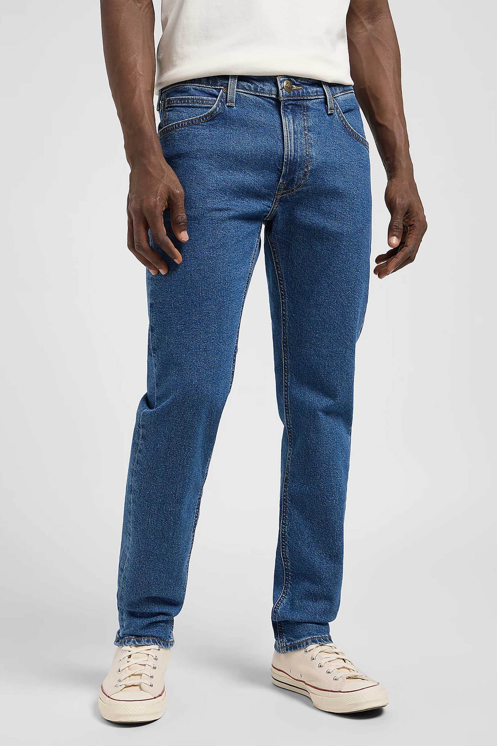 Lee® ανδρικό τζιν παντελόνι πεντάτσεπο Regular Fit "Daren" - 112371200 Denim Blue φωτογραφία