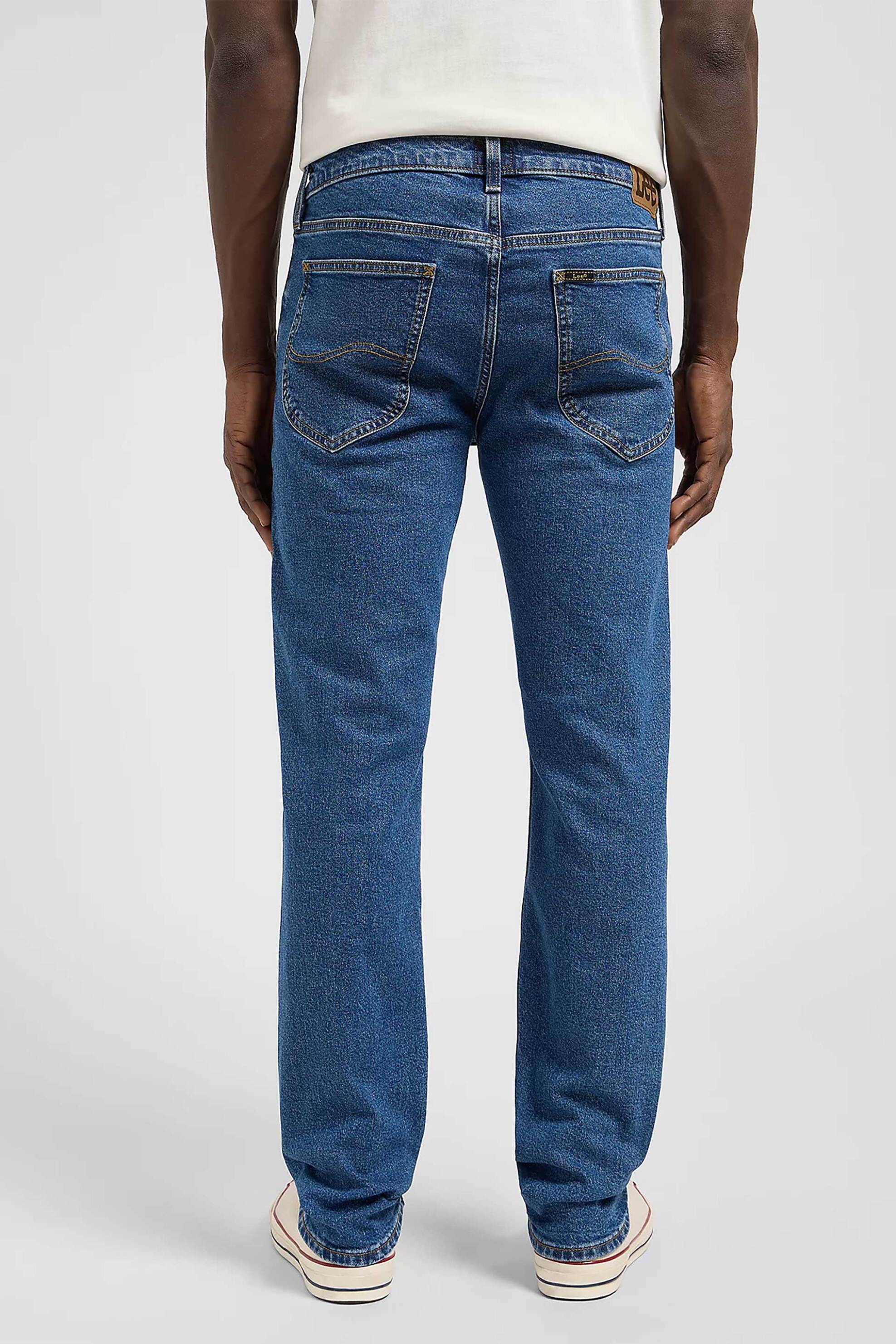 Lee® ανδρικό τζιν παντελόνι πεντάτσεπο Regular Fit "Daren" - 112371200 Denim Blue φωτογραφία