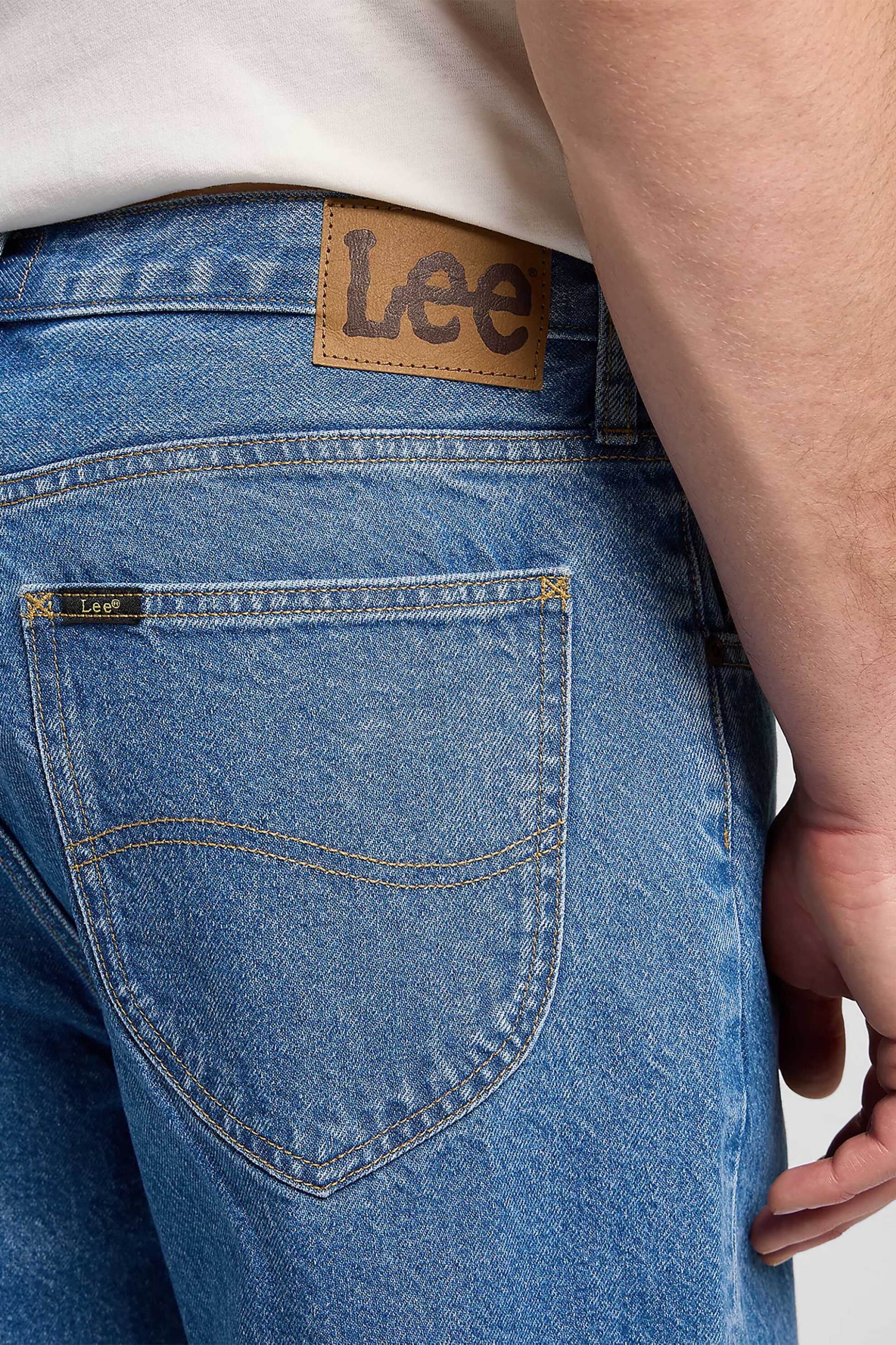 Lee® ανδρικό τζιν παντελόνι πεντάτσεπο Loose Fit "Asher" - 112371286 Denim Blue φωτογραφία