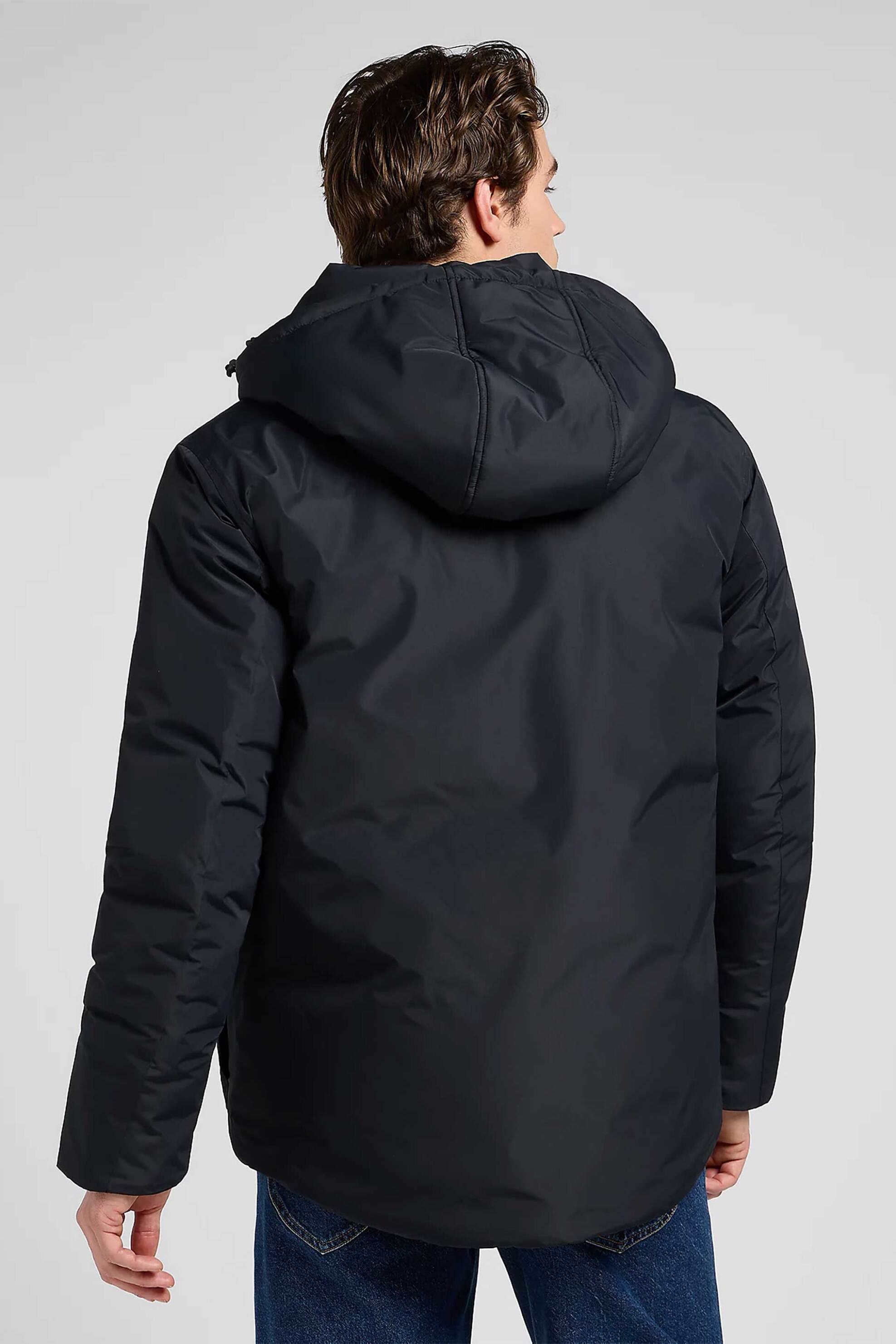 Lee® ανδρικό αδιάβροχο puffer μπουφάν με κουκούλα Relaxed Fit - 112370433 Μαύρο φωτογραφία