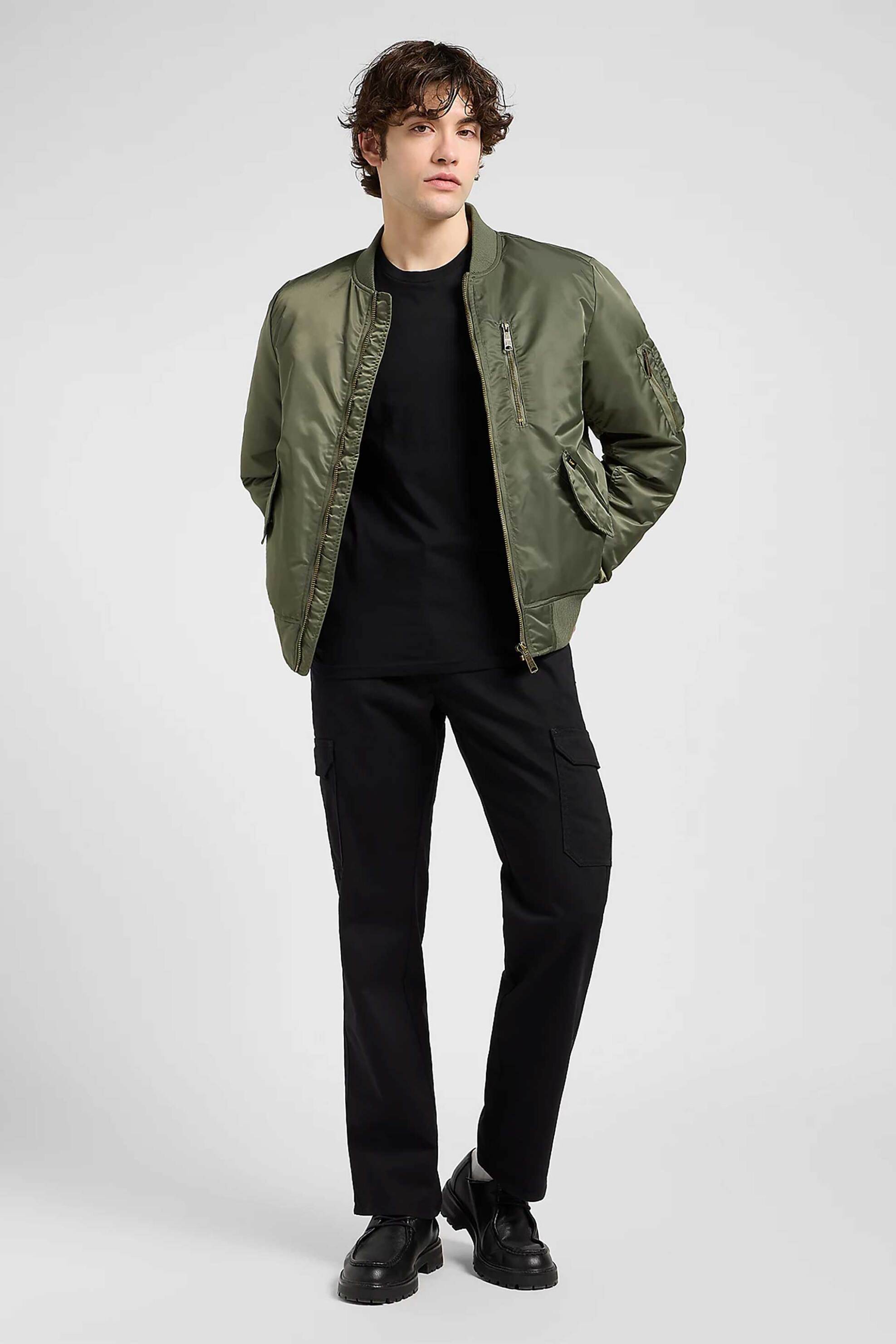 LEE Lee® ανδρικό cargo παντελόνι Relaxed Fit "MVP" - 112370605 Μαύρο