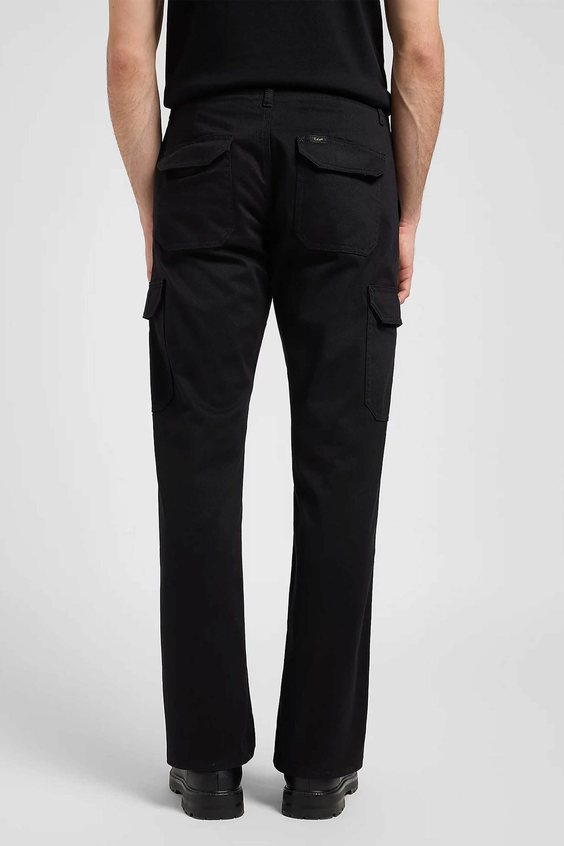 Lee® ανδρικό cargo παντελόνι Relaxed Fit "MVP" - 112370605 Μαύρο φωτογραφία