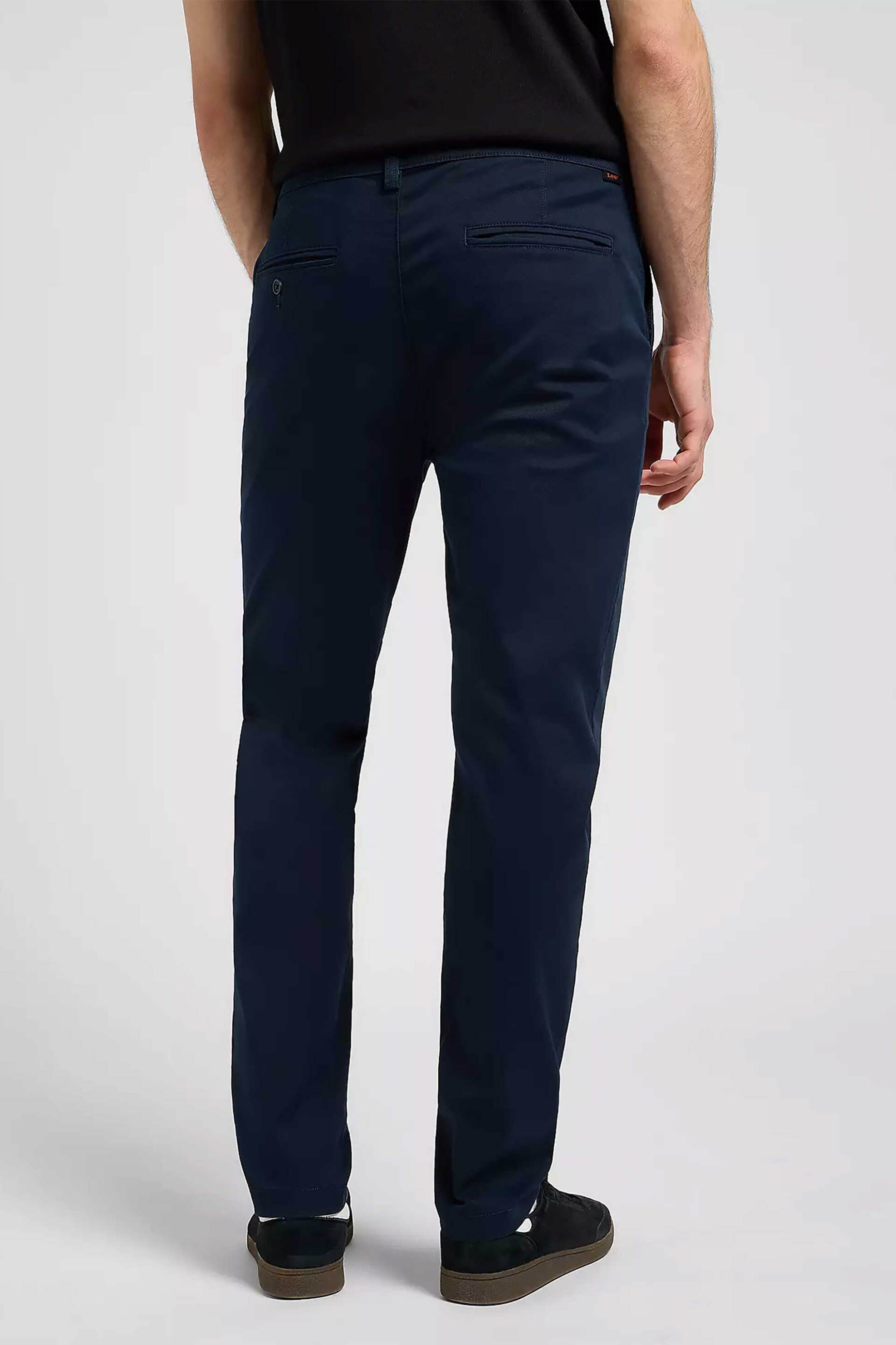 Lee Ανδρικό Chino Παντελόνι Regular Fit - 112370606 Μπλε Σκούρο