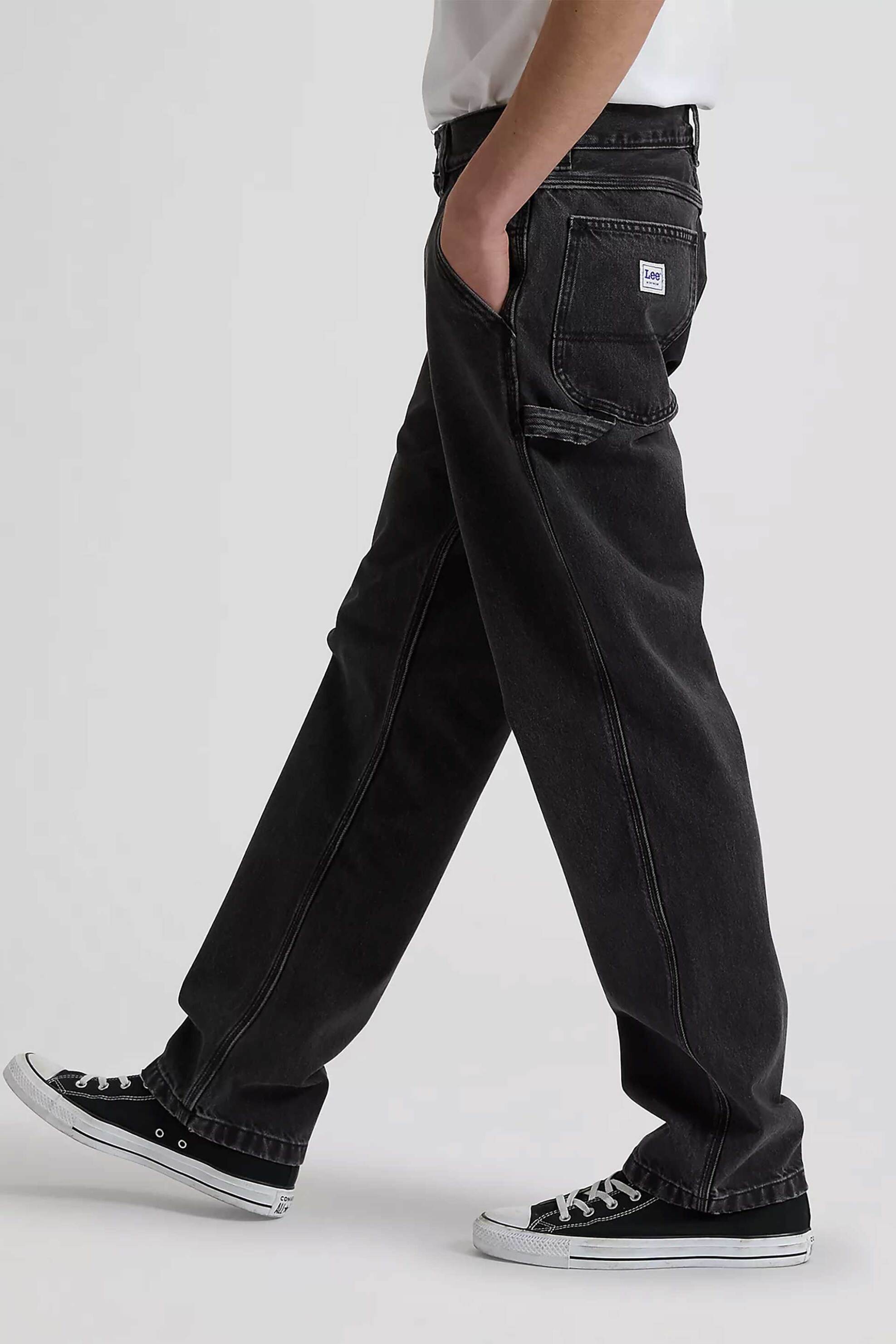 Lee® ανδρικό τζιν παντελόνι Loose Fit "Workwear Carpenter" - 112376366 Μαύρο φωτογραφία