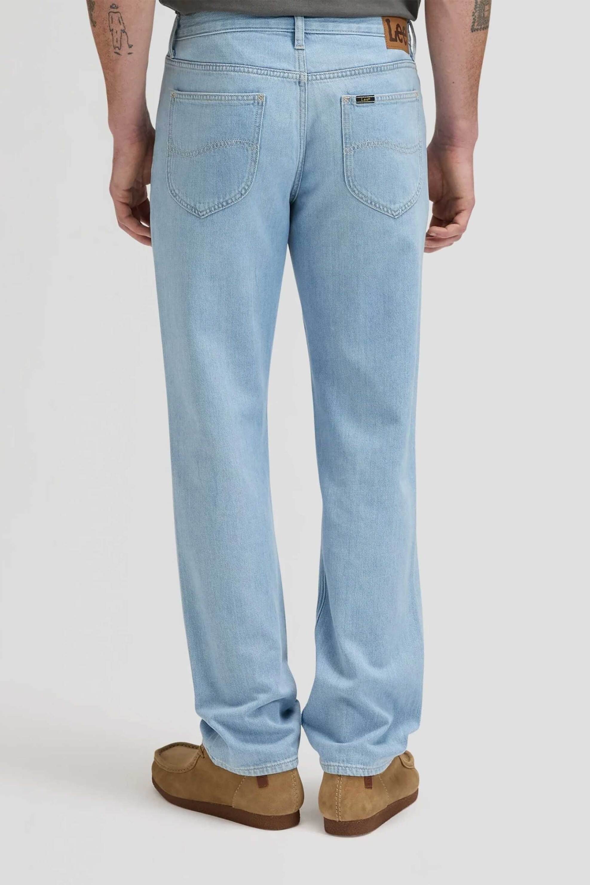 Lee Ανδρικό Τζιν Παντελόνι Relaxed Fit West In&Apos - 112376404 Denim Blue Ανοιχτό