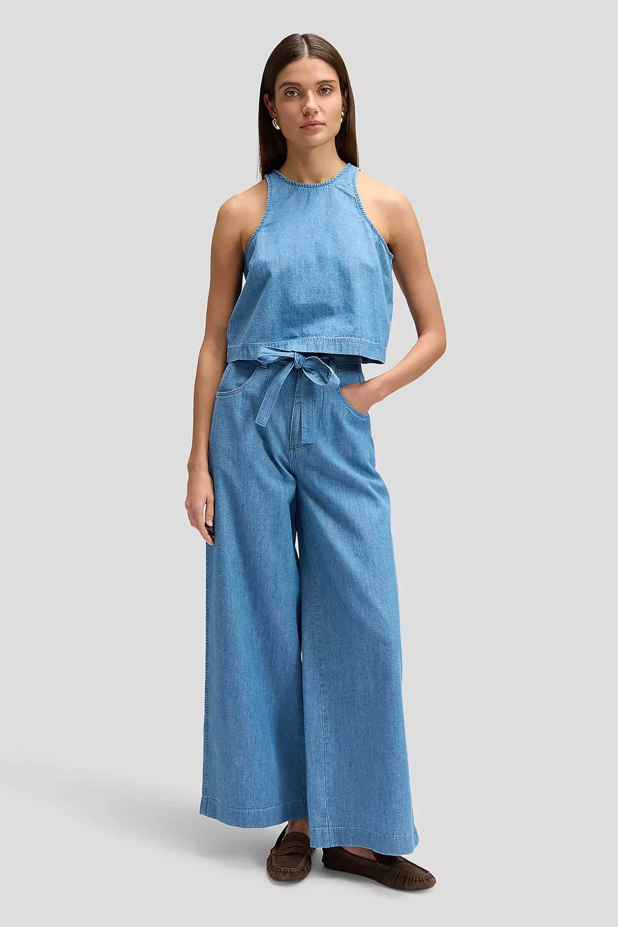 LEE Lee® γυναικείο denim τοπ Boxy Fit - 112376987 Denim Blue - 2