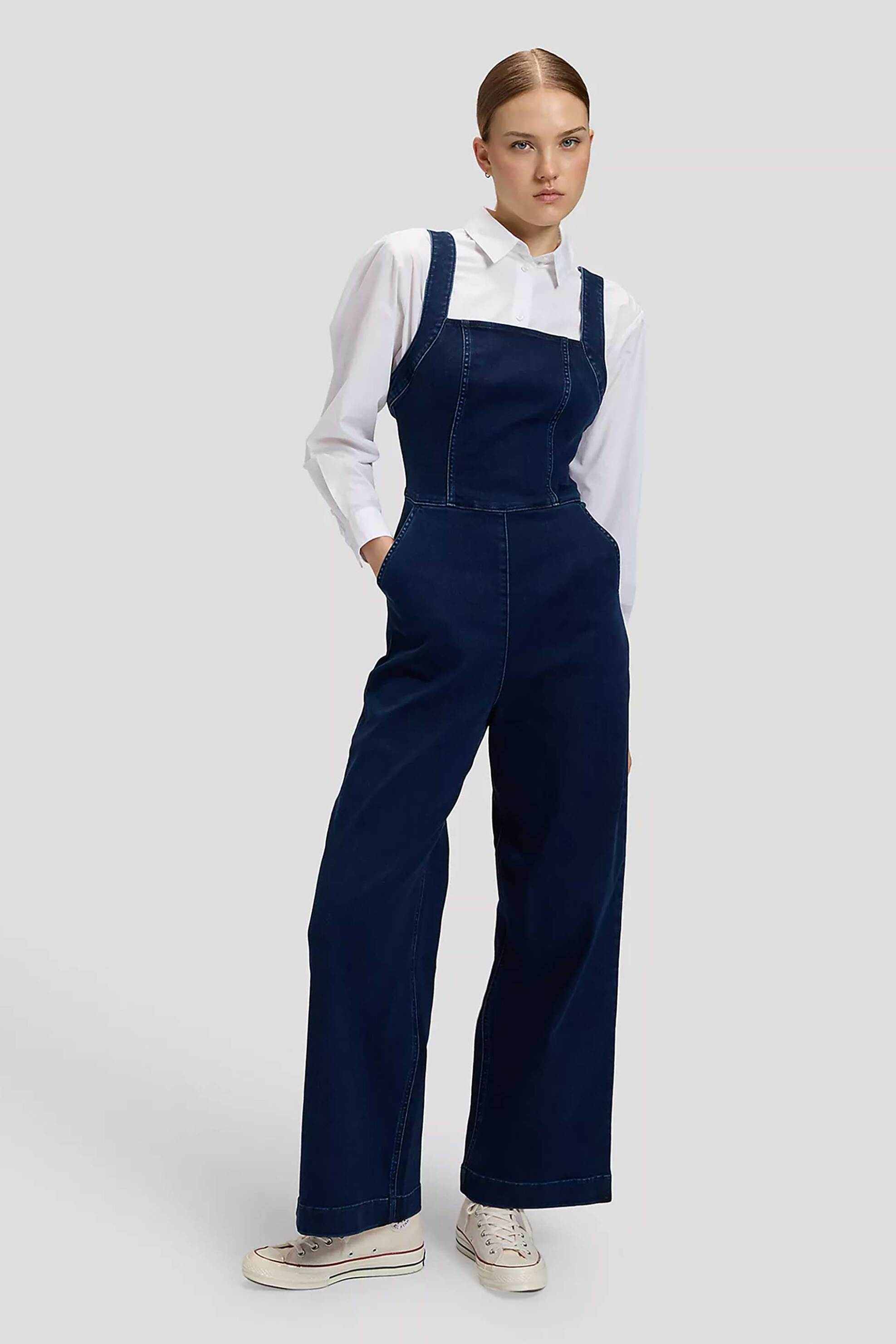 Lee® γυναικεία denim ολόσωμη φόρμα Slim Fit 