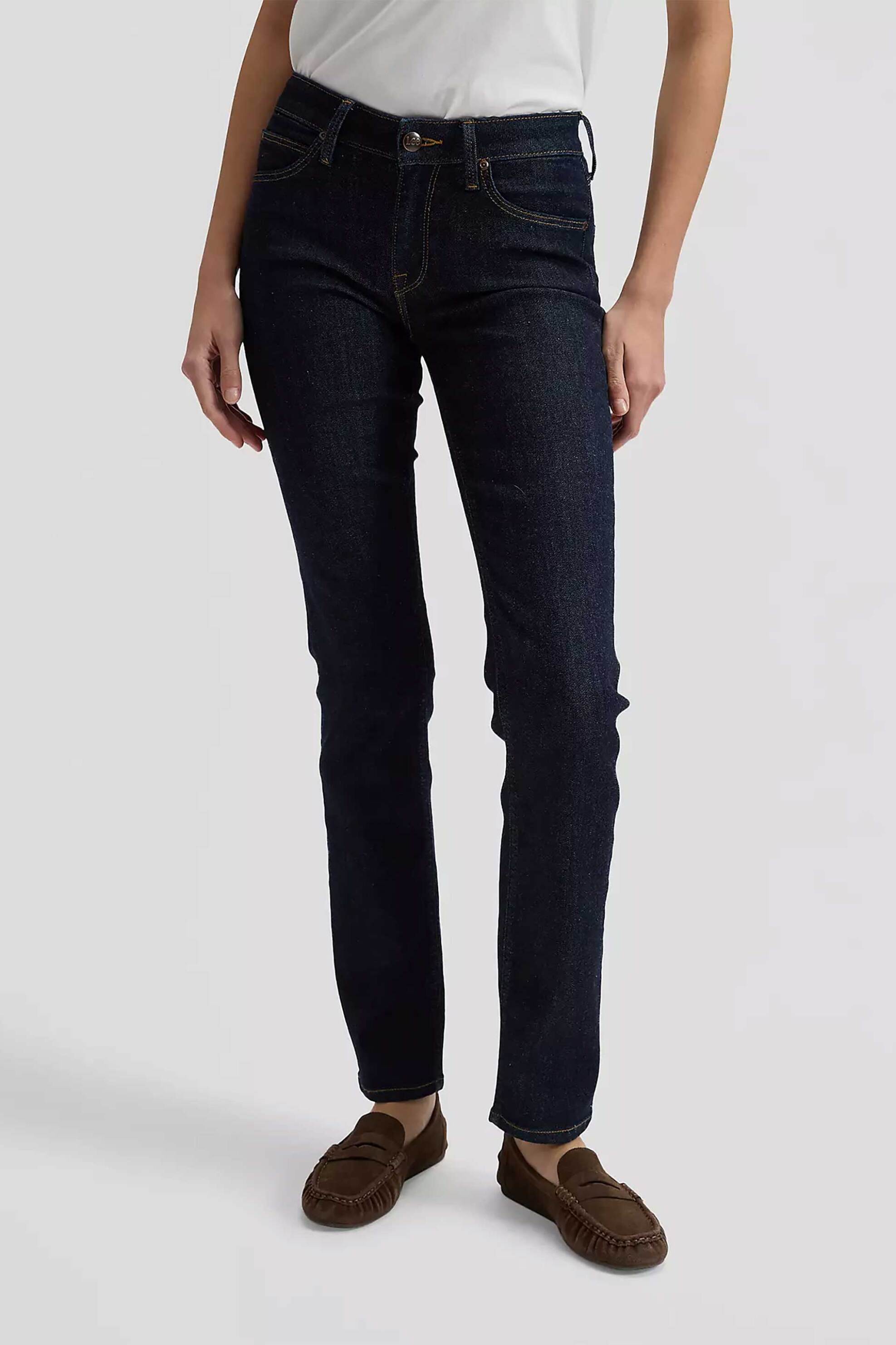 Lee® γυναικείο τζιν παντελόνι πεντάτσεπο Slim Straight Fit 